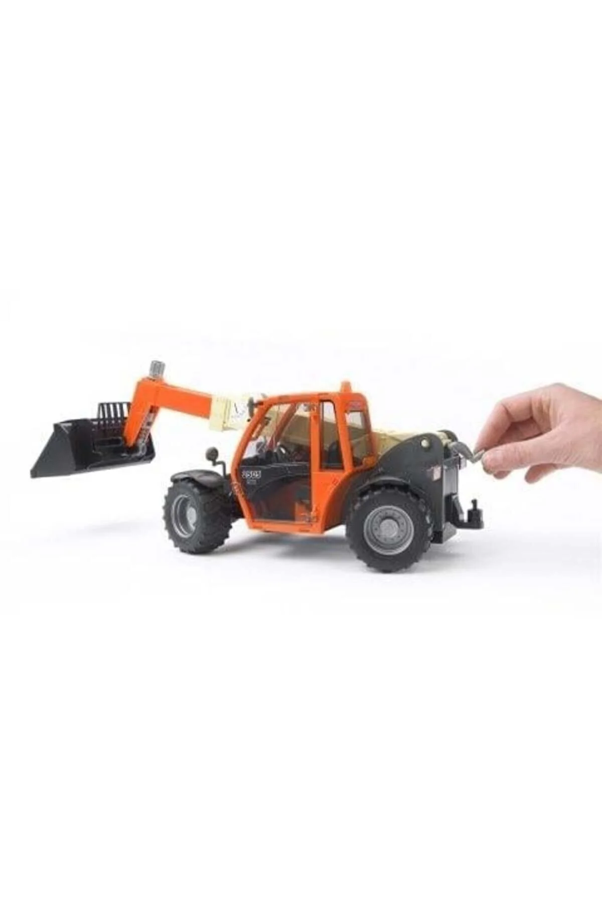 کامیون و ماشین آلات ساختمانی اسباب بازی MANOTOU JLG 2505 تلسکوپی BRO2140 Bruder
