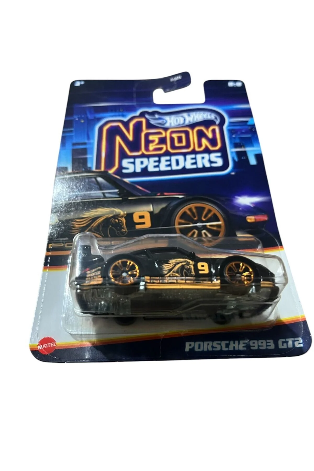 ماشین اسباب بازی NEON SPEEDERS PORSCHE 993 GT2 HOT WHEELS