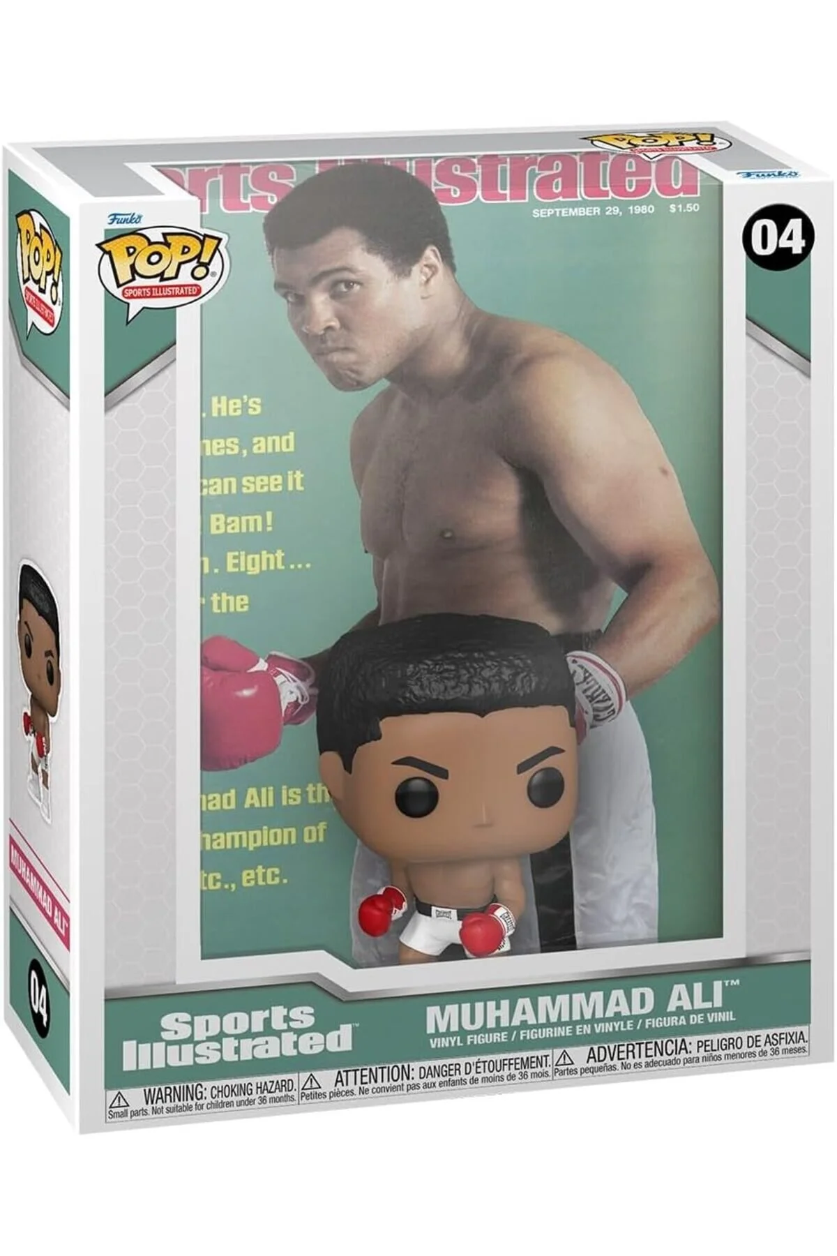 فیگور فانکو پاپ ورزشی محمد علی (Muhammed Ali) شماره ۰۴  Funko