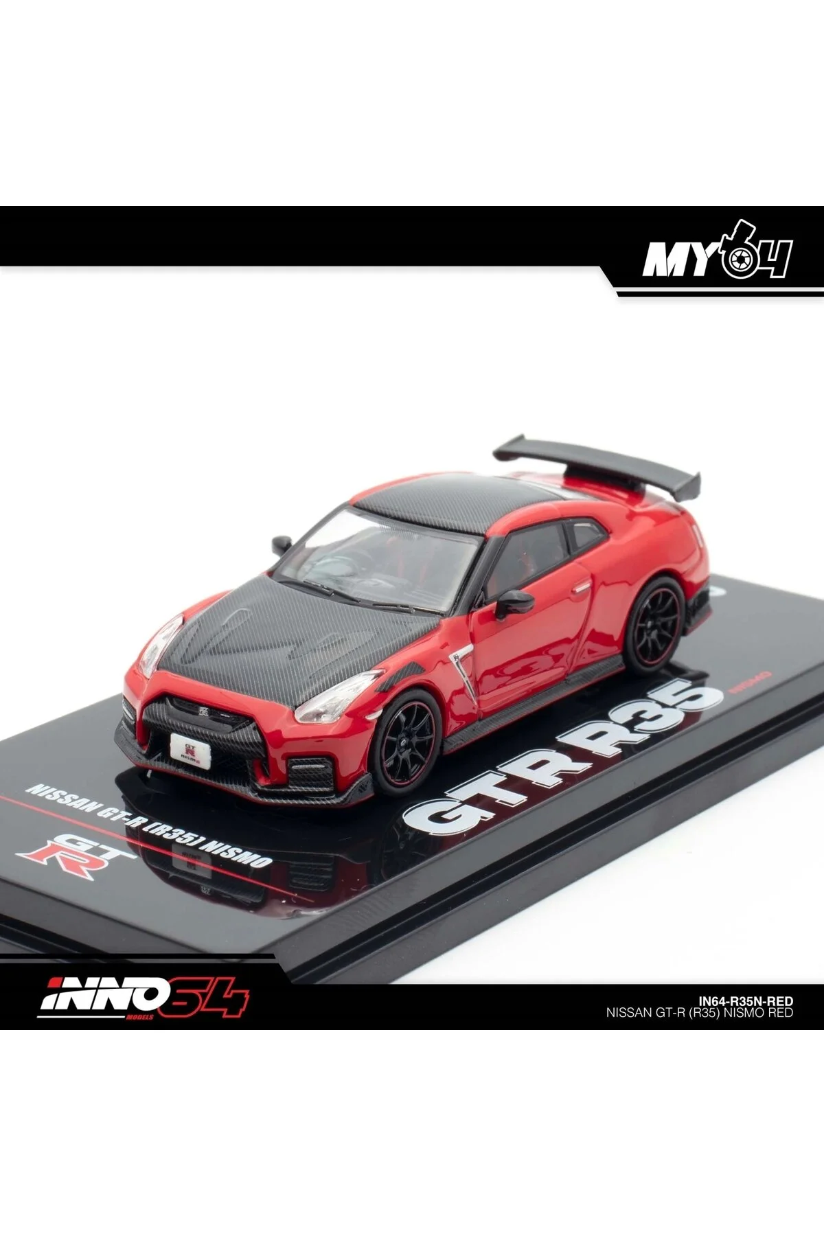 مدل خودرو INNO 1 64 NISSAN GT R R35 NISMO RED Inno 64 Models