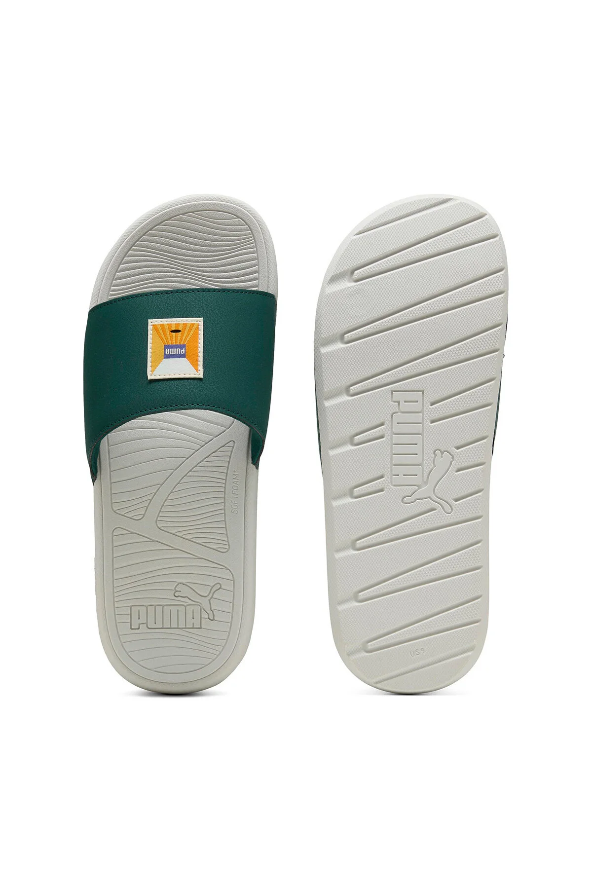 کفش دو و تمرین مردانه دمپایی سبز COOL CAT 2.0 400678 02 پوما Puma