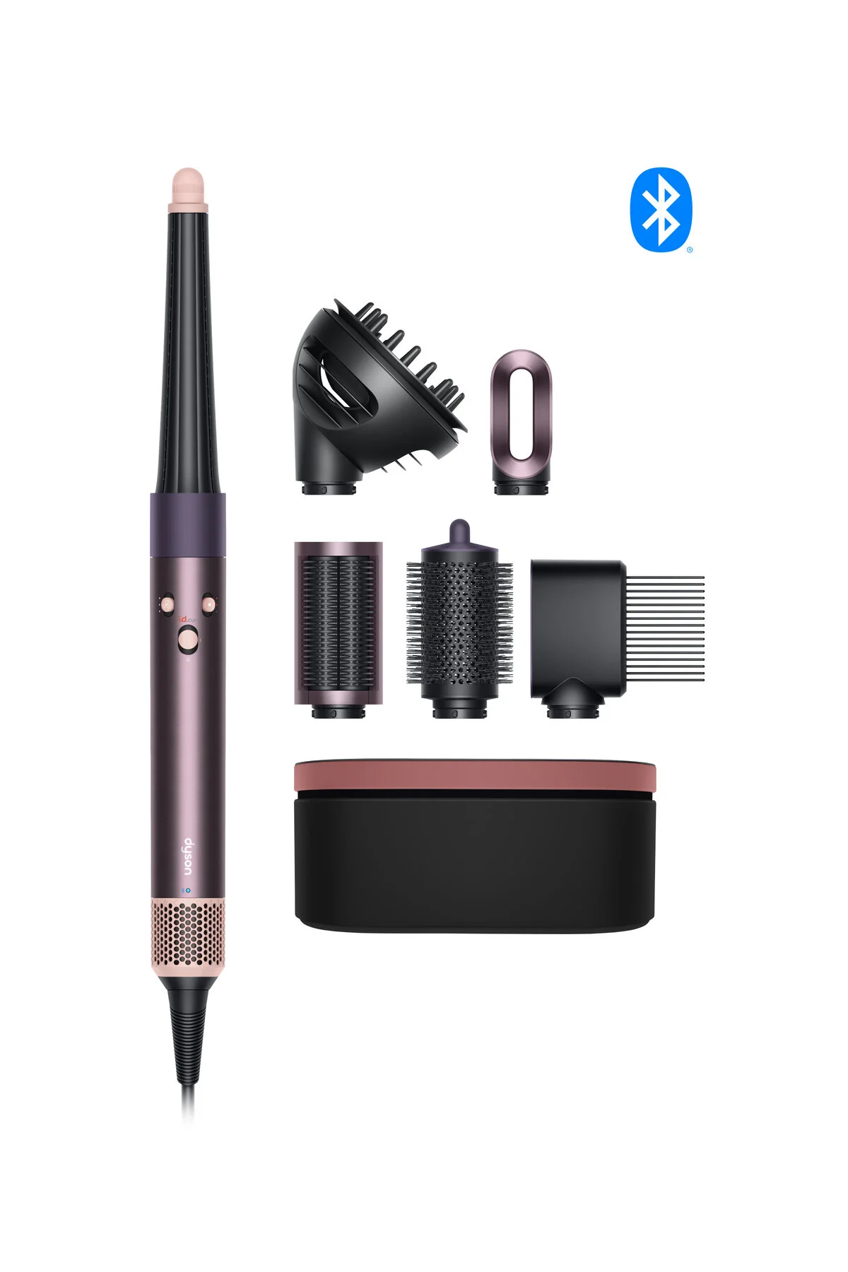 فر کننده مو AIRWRAP ̇.D. SET شکل دهی و خشک کردن موهای فرفری+فرهای آلو جاسپر DYSON