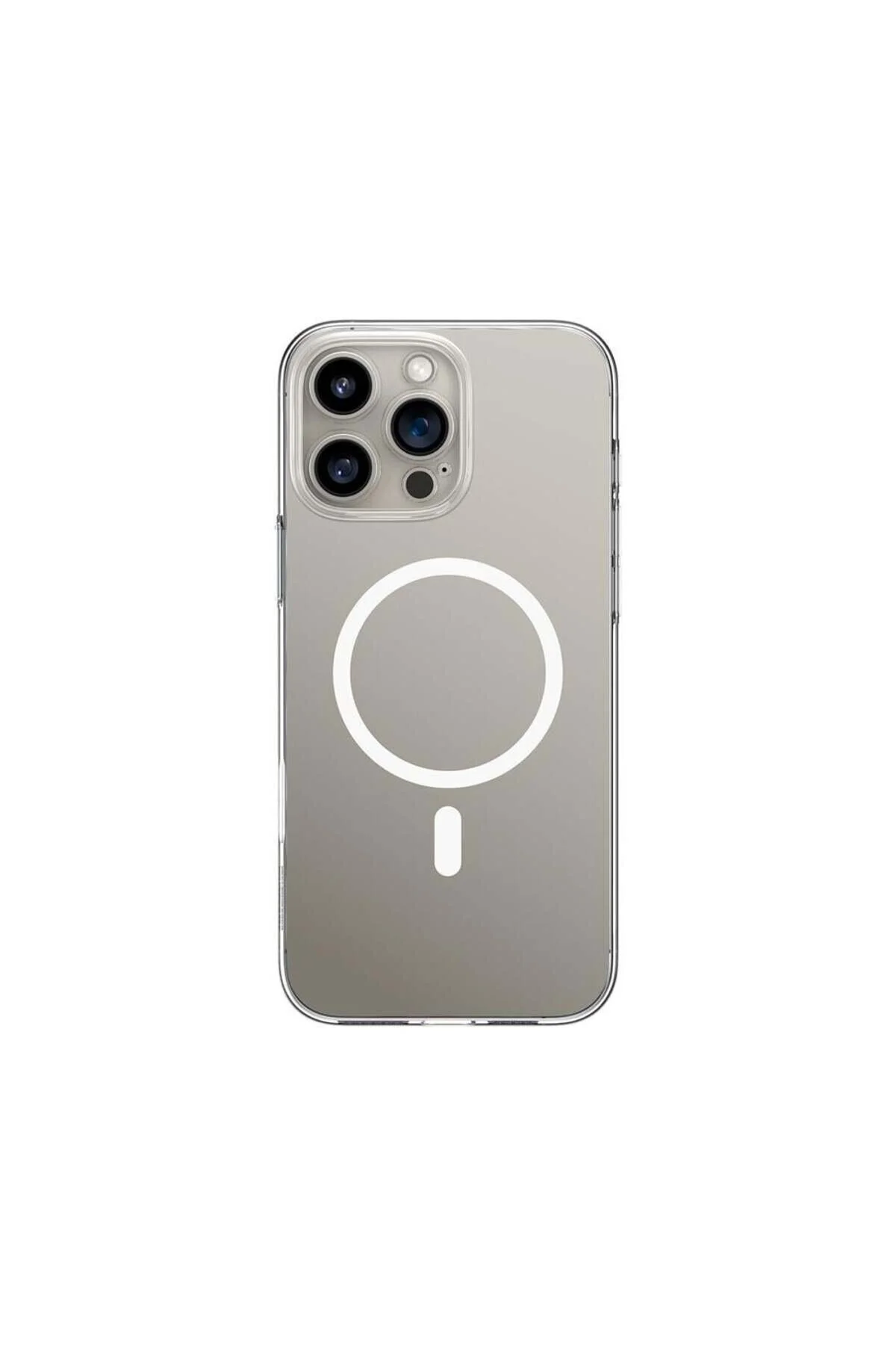 کاور و قاب مورد تلفن مغناطیسی سری کریستال IP 16 PRO شفاف Baseus