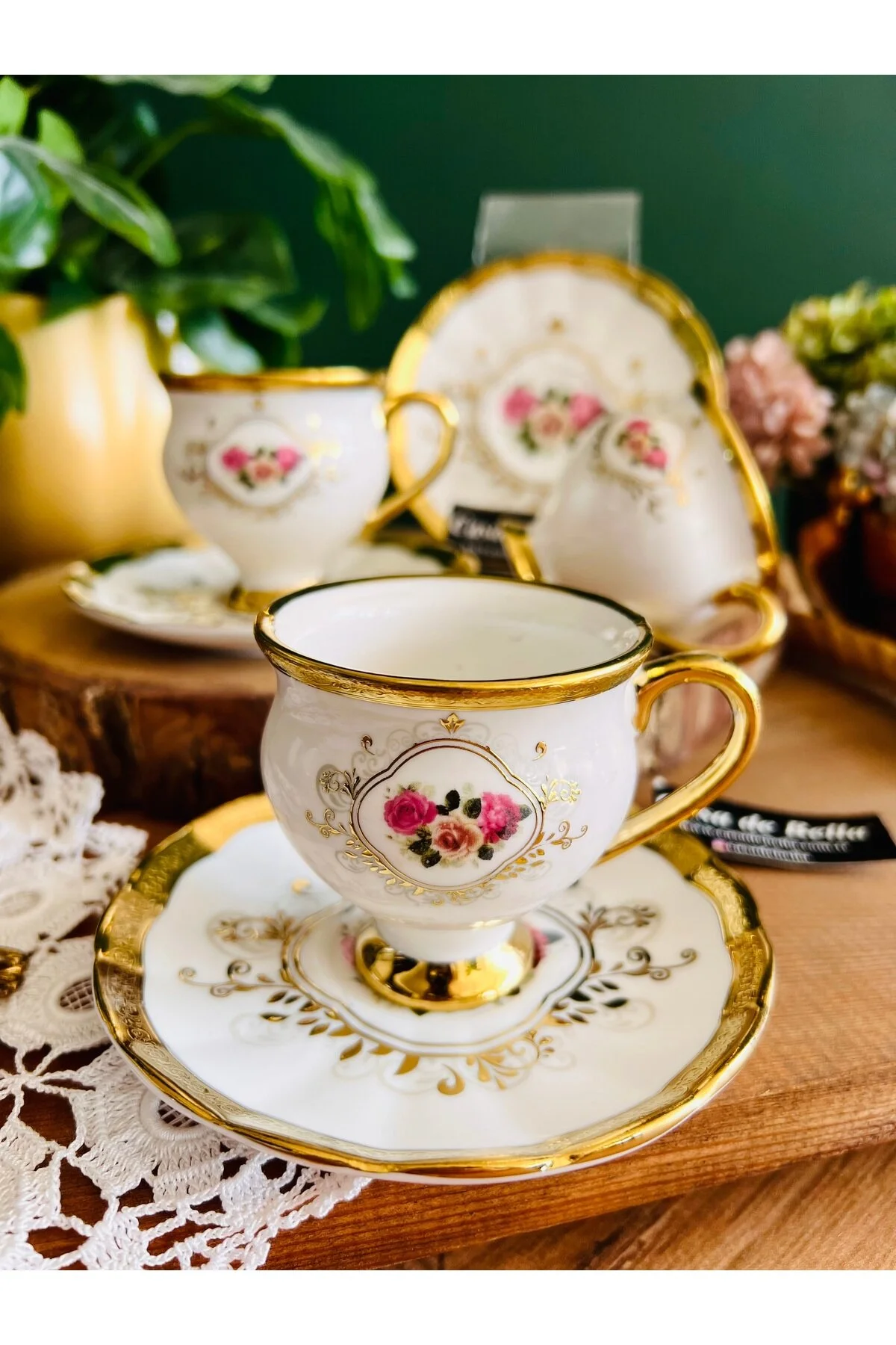 فنجان قهوه چینی MENELAOS برای 6 نفر CASA DE BELLA