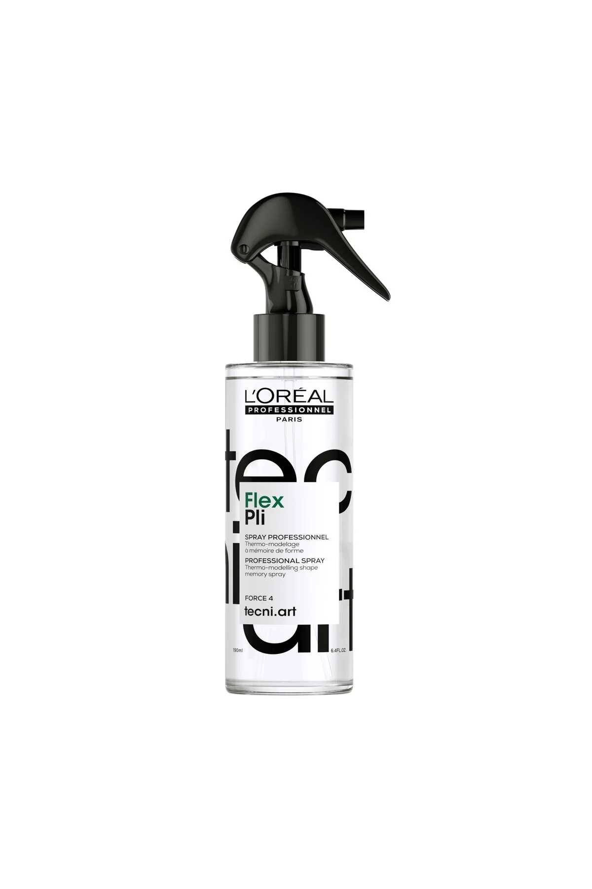 اسپری مو FLEX PLI SHAPER حجمی که با گرما در تعامل است و ظاهر طبیعی به می بخشد. L'oreal Professionnel