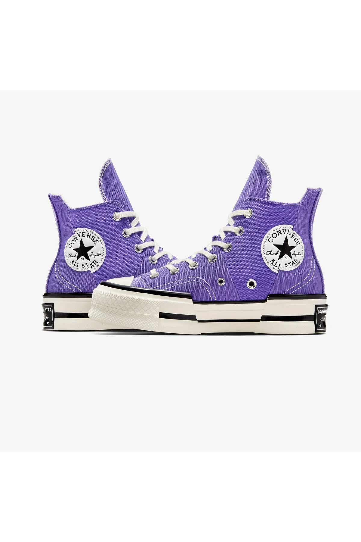 اسنیکر کفش ورزشی CHUCK 70 PLUS یونیسکس PURPLE PLATFORM کانورس Converse