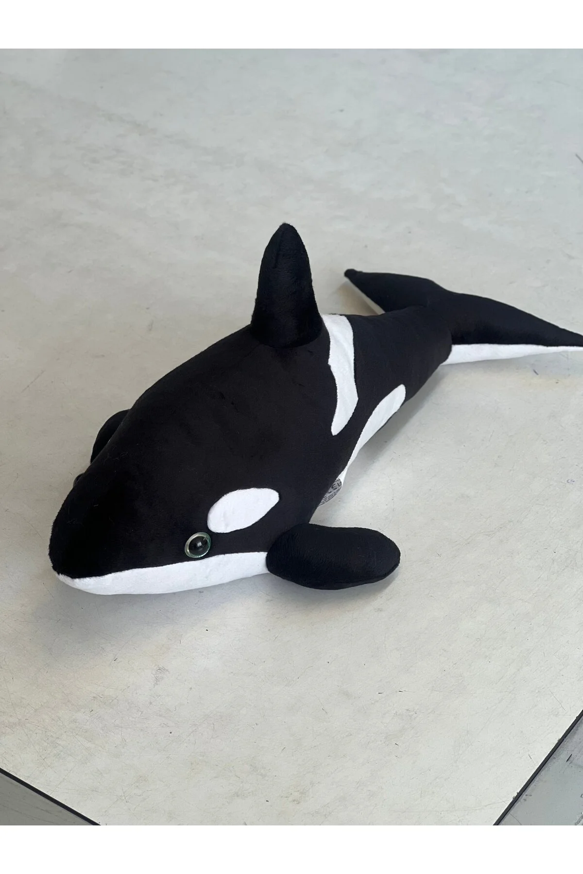 اسباب بازی های پشمی مخمل خواب نهنگ قاتل 50 سانتی متر. Moontoys