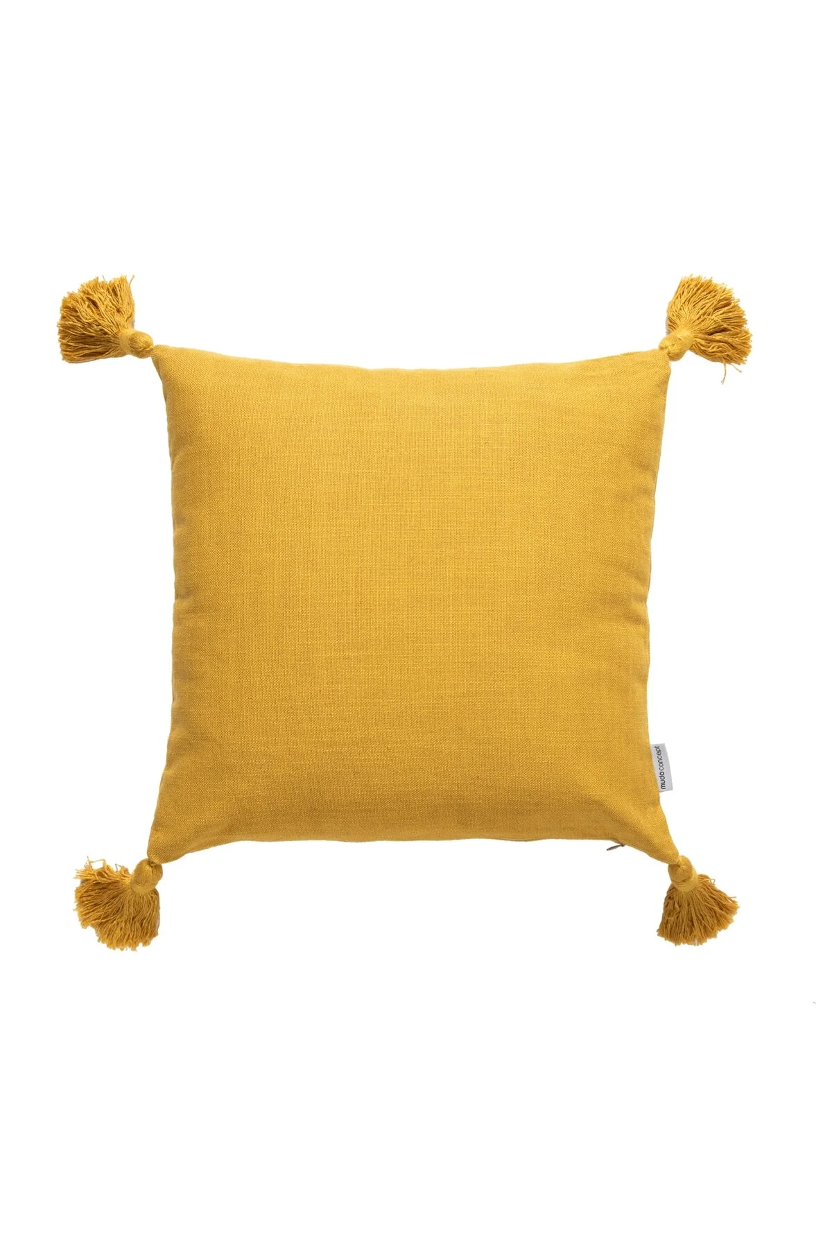 کوسن و کاور چند رنگ Alba Tassel Hardal 45X45 را حمل کرد  Mudo Concept
