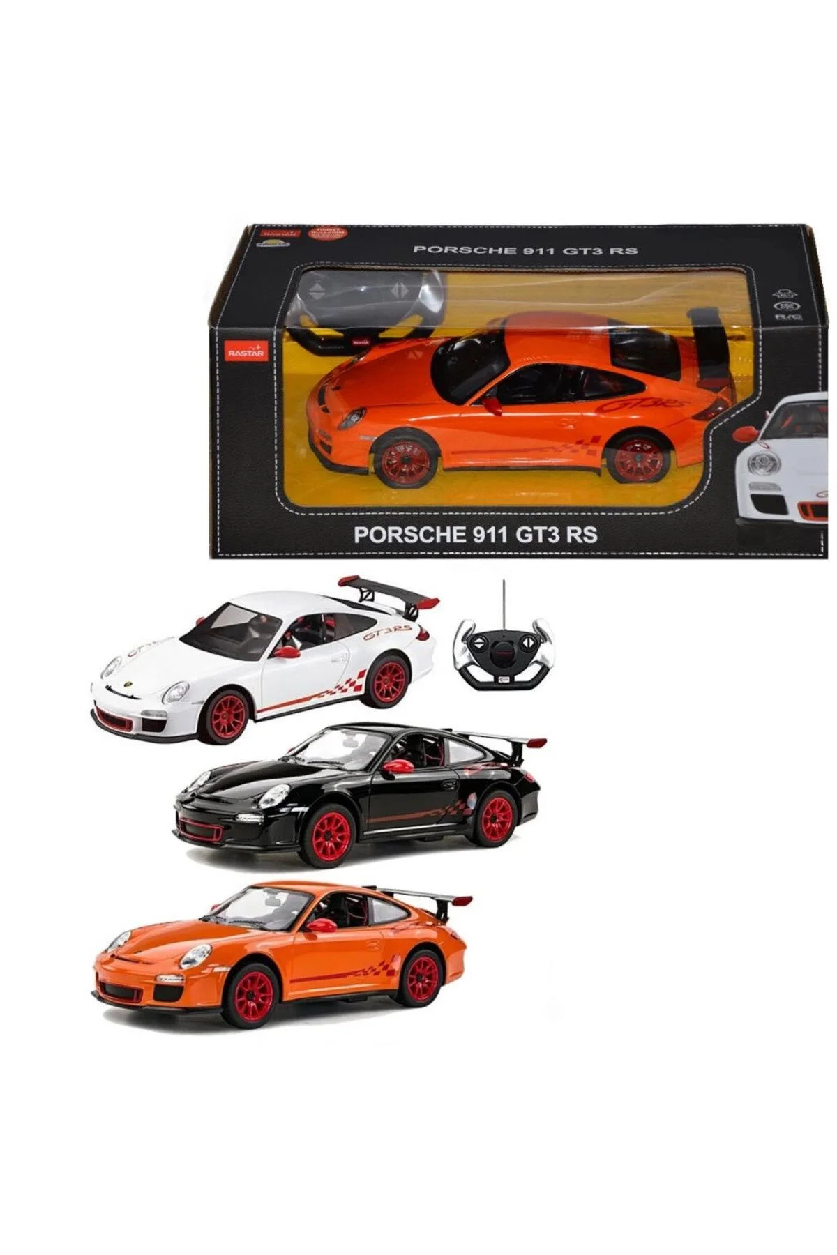 خودروی کنترل از راه دور کودک 42800 1:14 ماشین شده PORSCHE GT3 RS robotrend