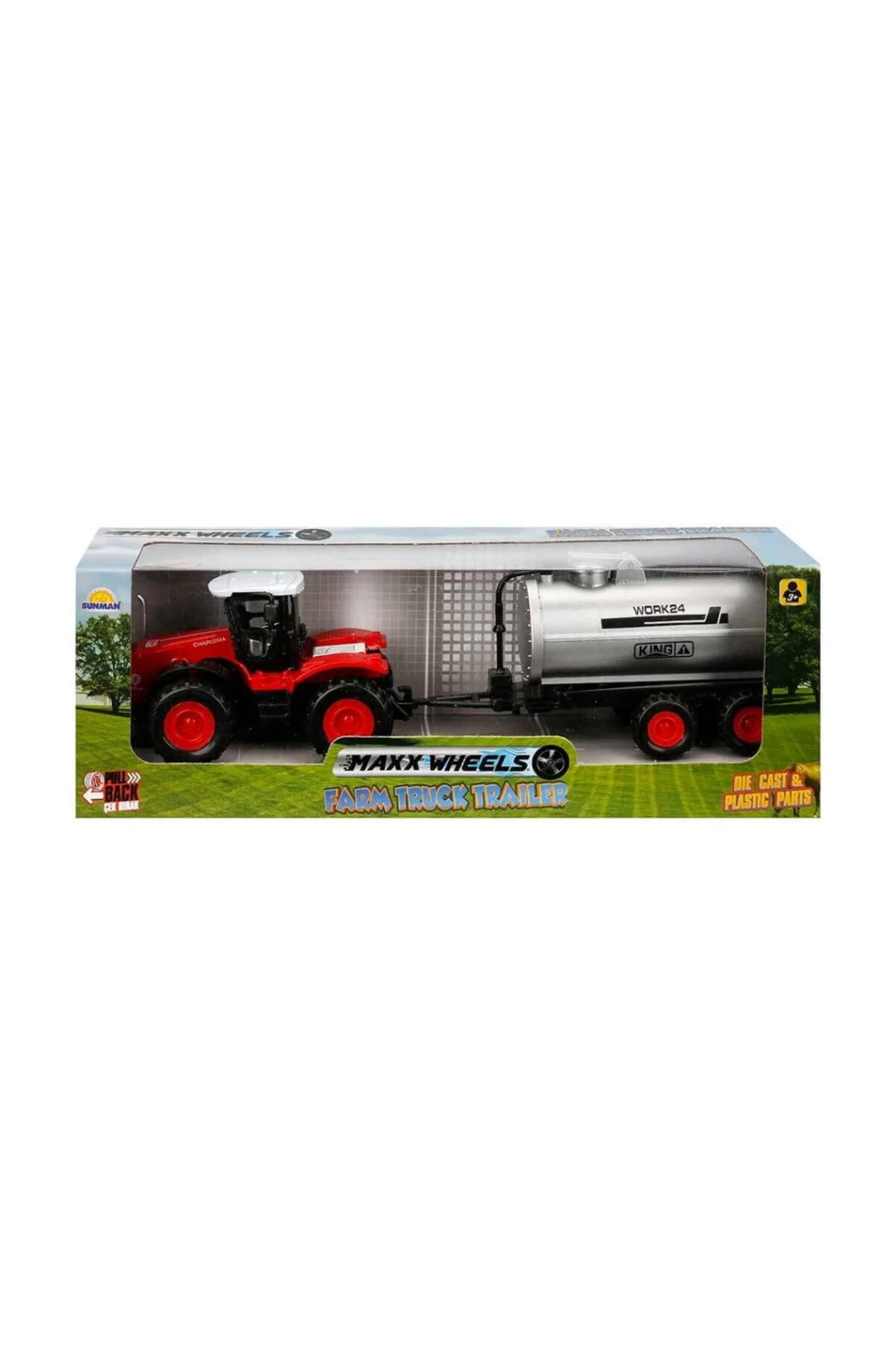 مدل خودرو تراکتور و وسایل نقلیه مزرعه MAXX WHEELS اورجینال NW NessiWorld