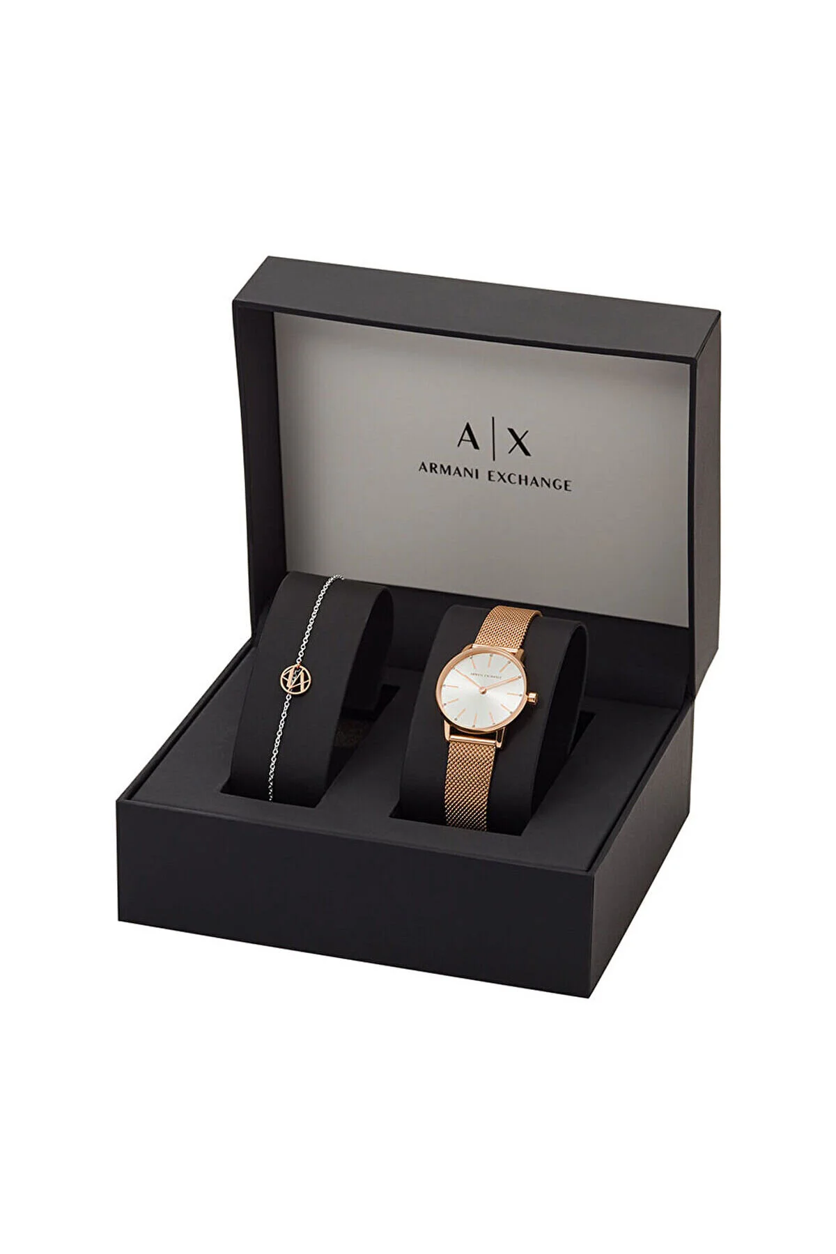 ساعت مچی و دستبند زنانه Ax5729 آرمانی اکسچنج اورجینال Armani Exchange