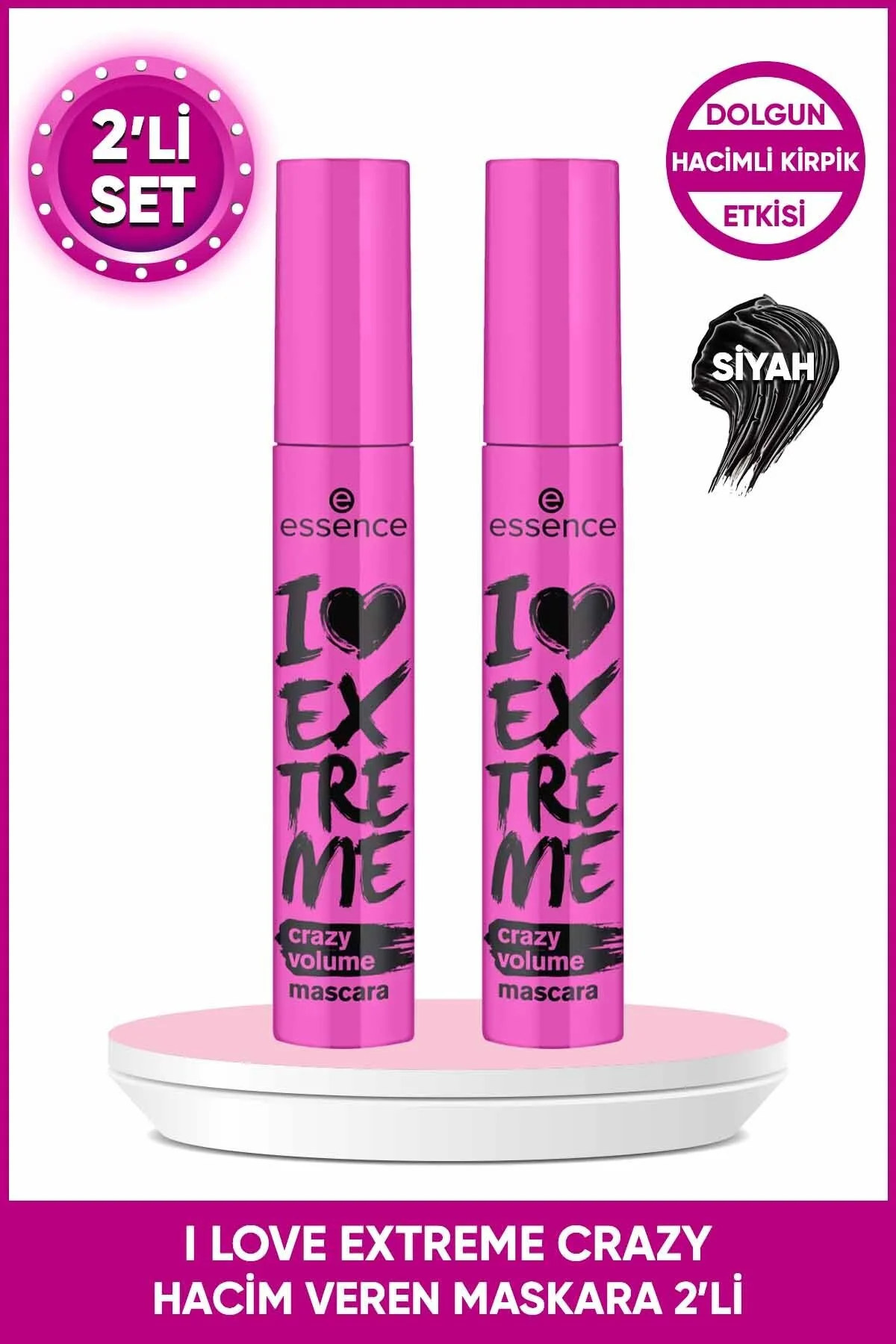 ریمل من عاشق PACK 2 اورجینال Essence