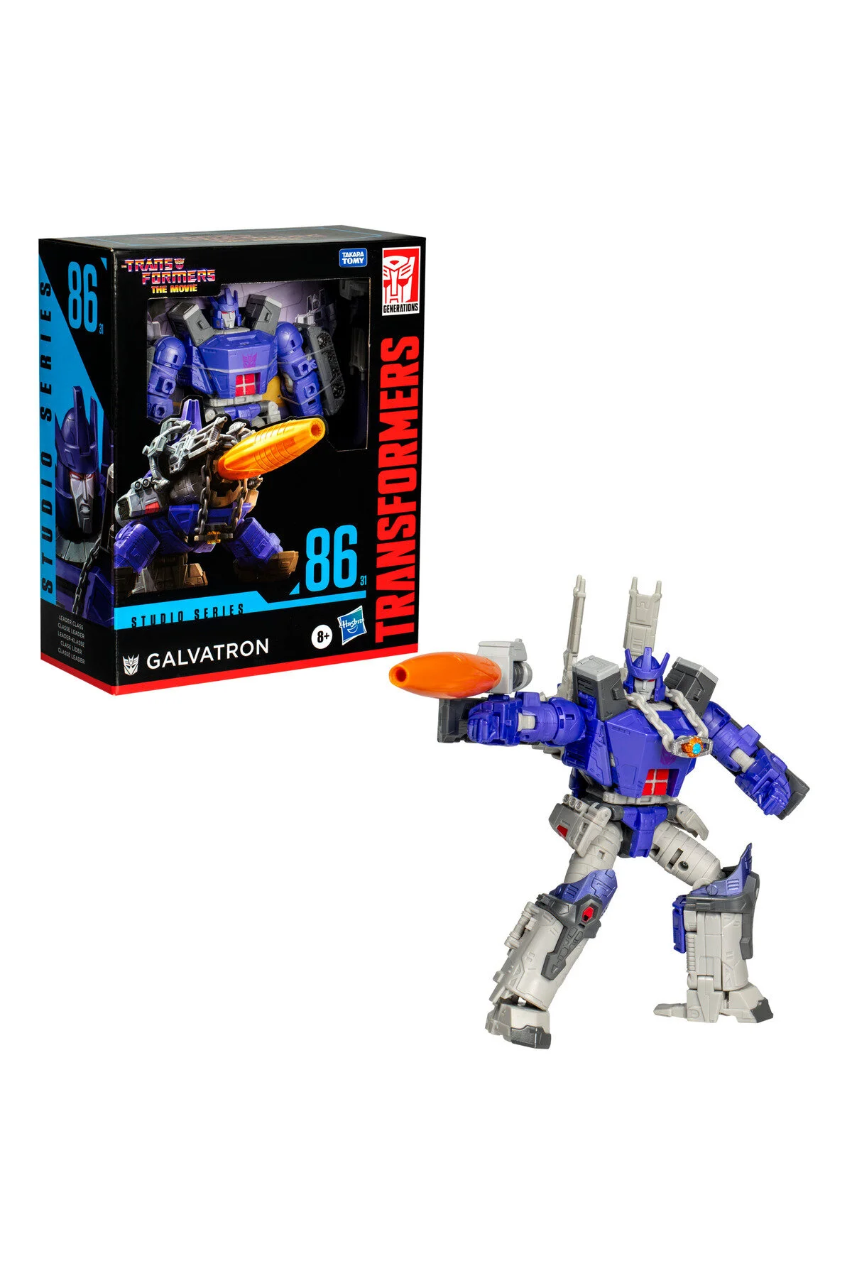 فیگور استودیوی HASBRO TRANSFORMERS SERIES LEADER CLASS GALVATRON TRANSFORMERS: THE MOVIE اکشن از ترکیه transformers