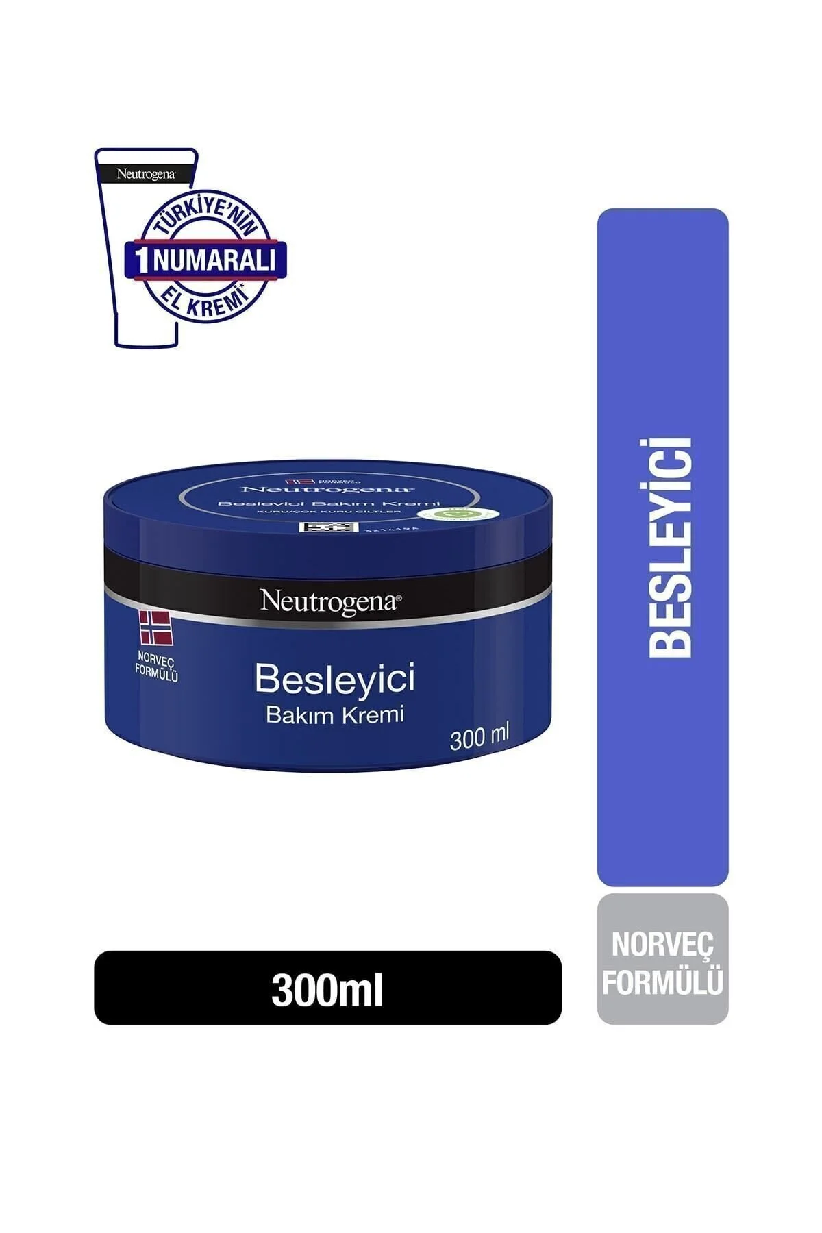 کرم بدن مراقبتی مغذی فرمول نروژی 300 میل Neutrogena