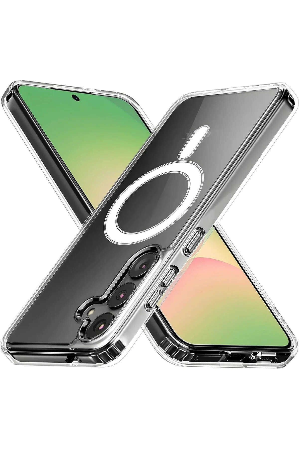 کاور و قاب شفاف سامسونگ GALAXY A56 سازگار با MAGSAFE WIRELESS EVAX