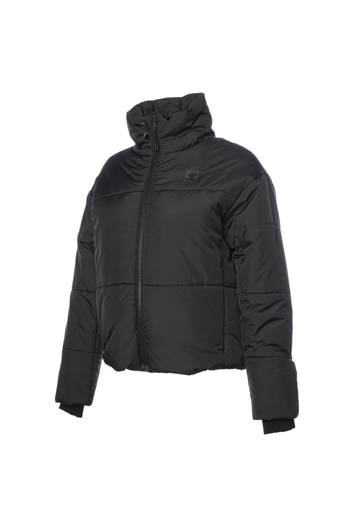 کاپشن ورزشی مشکی زنانه ZIP کت سیاه 2001 هومل hummel