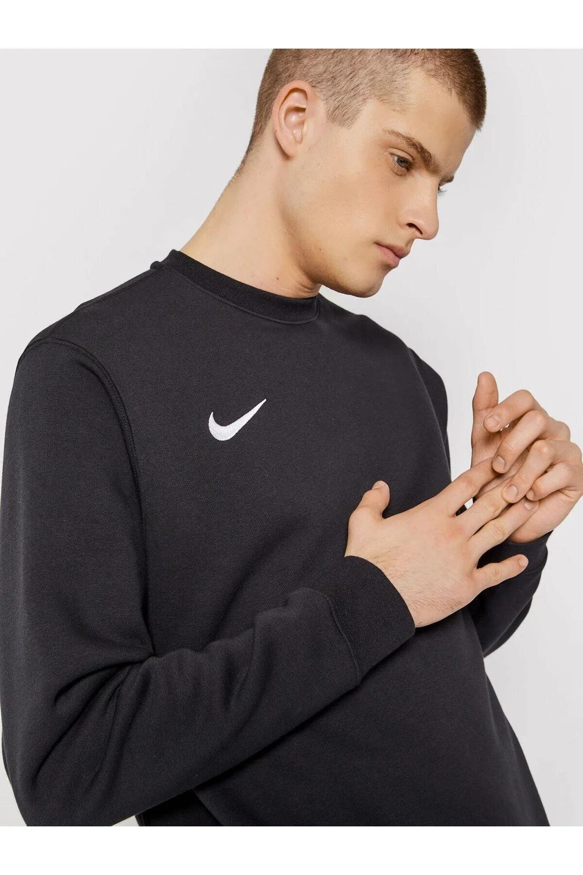 سویشرت ورزشی مشکی مردانه Team Park 20 خدمه پیراهن نایک Nike