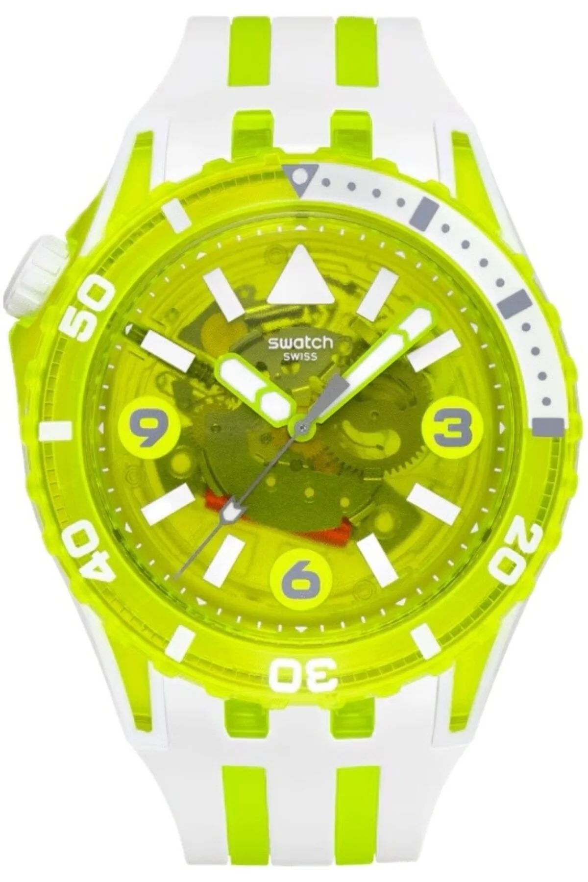 ساعت مچی زرده تخم مرغ SSCU09J100 سواچ Swatch