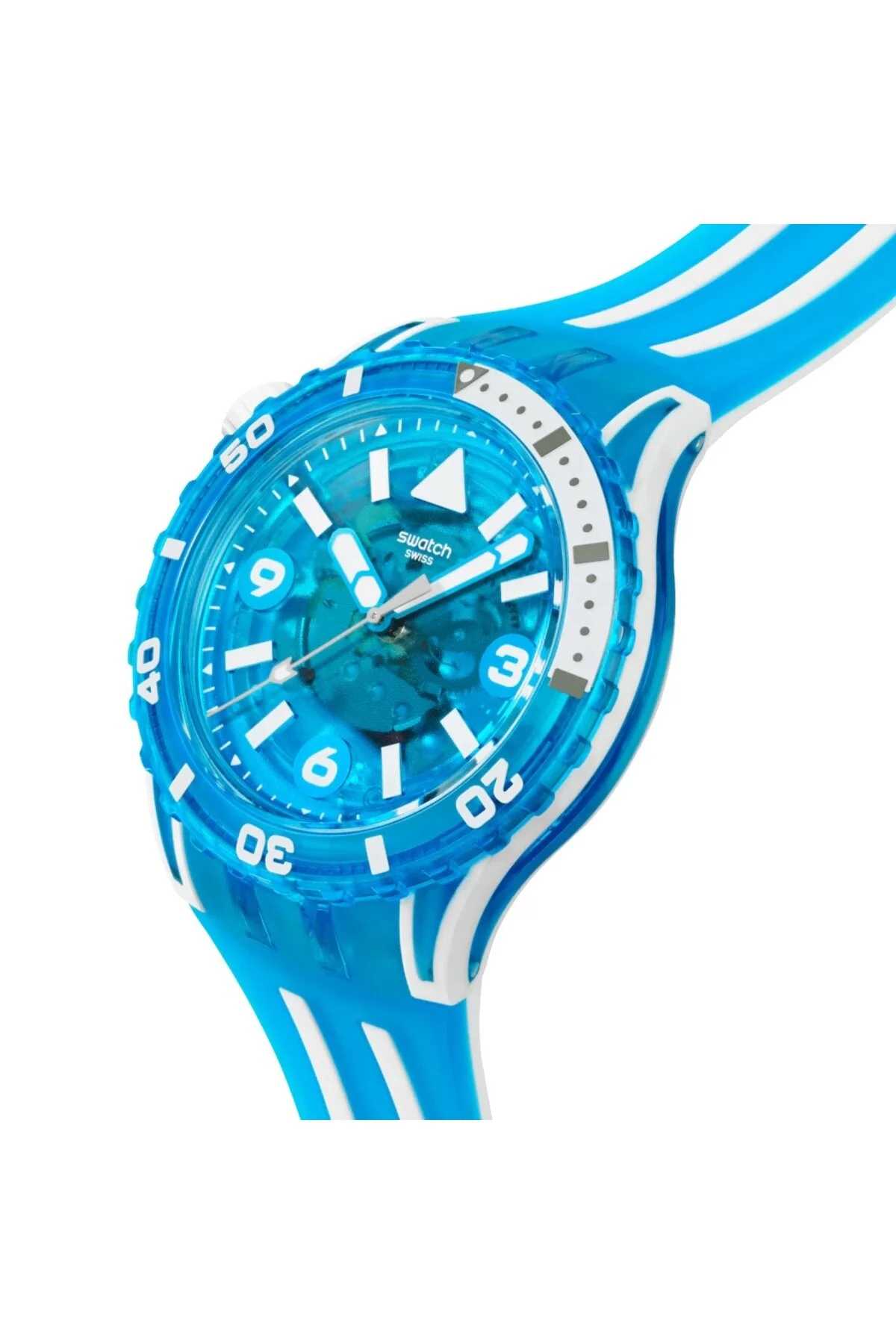 ساعت مچی آتش آبی SSCU09S100 سواچ Swatch