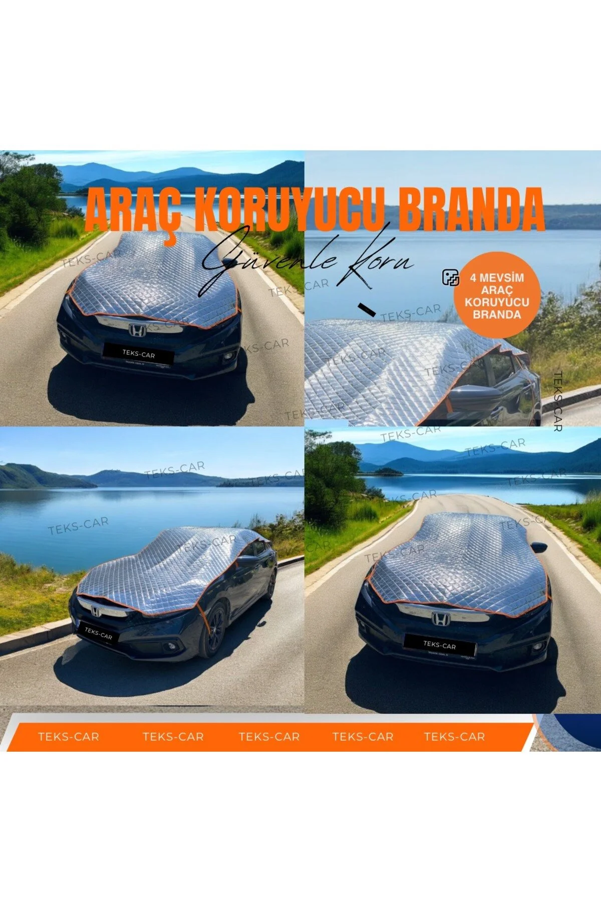 چادر خودرو محافظ خورشید تگرگ و اثرات خارجی هاچ بک 4.9 متری پوشش TARNA TEKS CAR