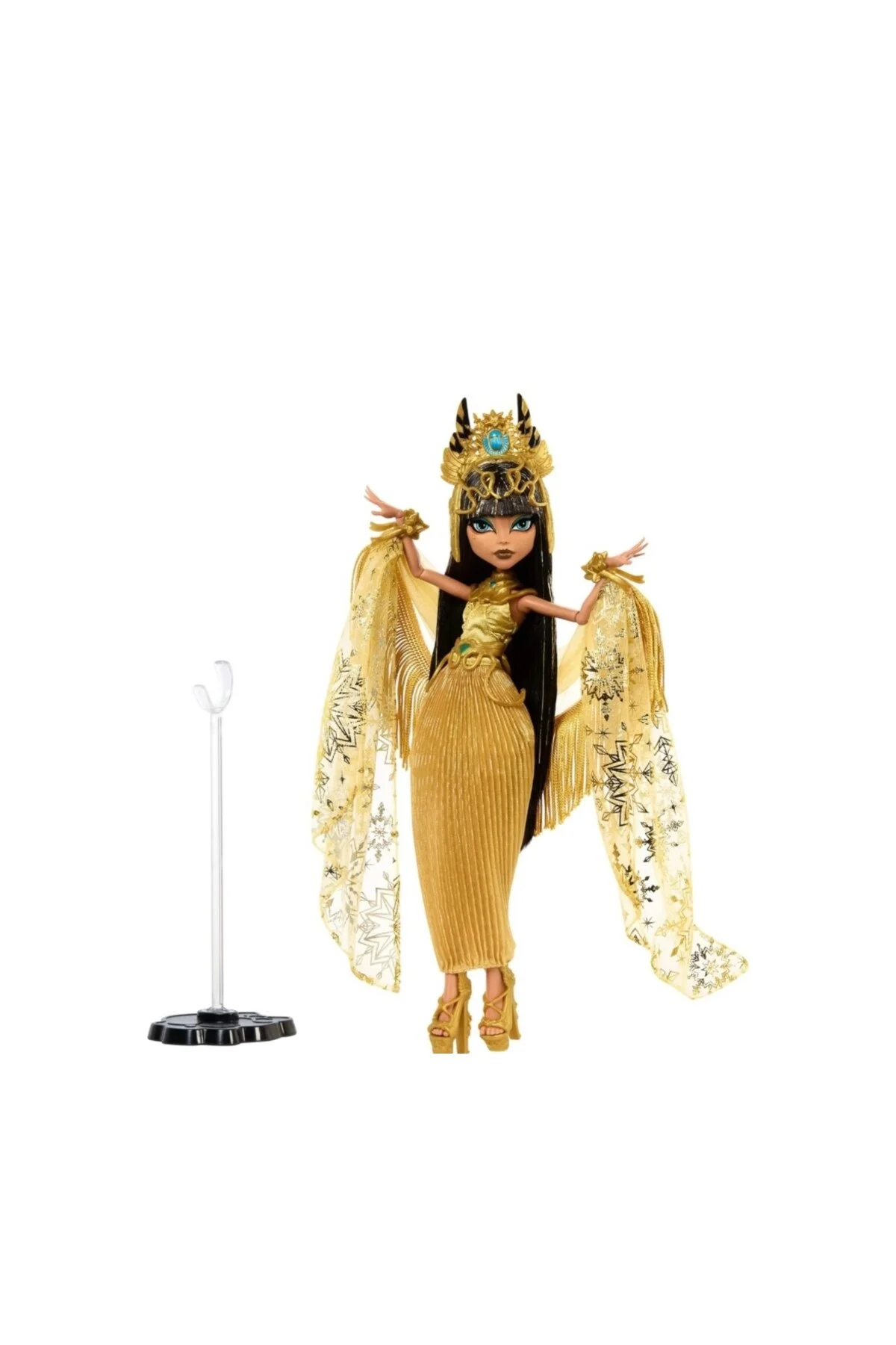 عروسک های اسباب بازی و لوازم جانبی پسرانه دخترانه بچگانه کودک زوزه دار مجموعه CLEO DE NILE MONSTER HIGH