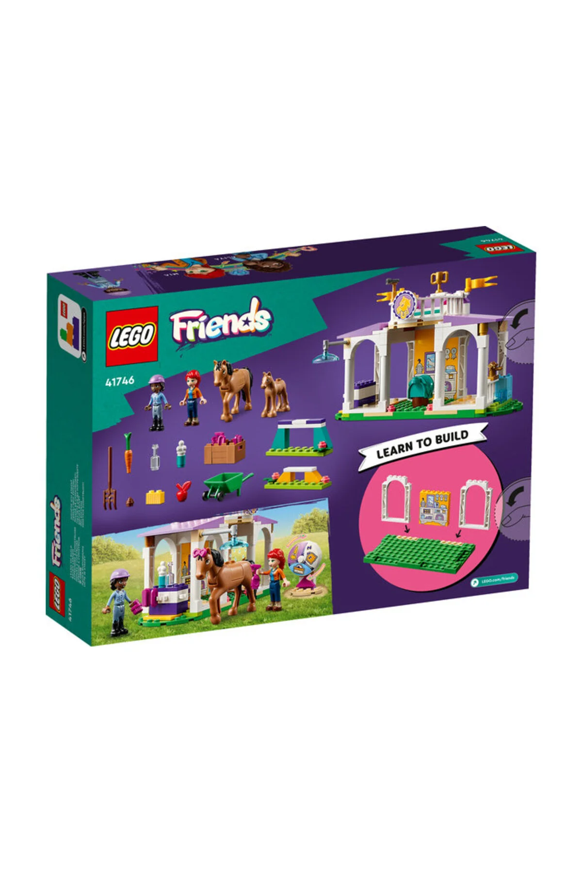 لگو و اسباب بازی های ساخت محور 41746 LEGO® FRIENDS TRAINING HORSE LEGO