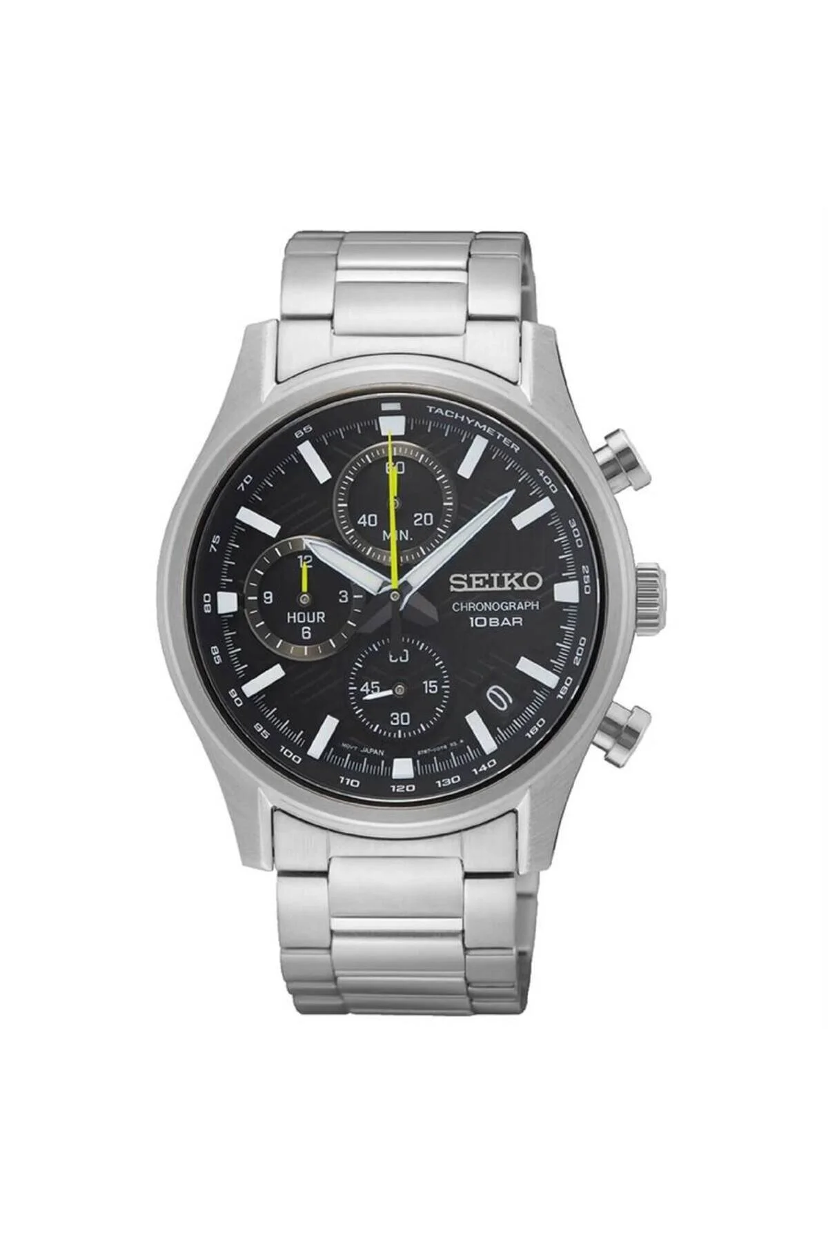 ساعت مردانه SSB419P1 کوارتز کرونوگرافی فولادی خاکستری 40 میلی متر سیکو اورجینال Seiko