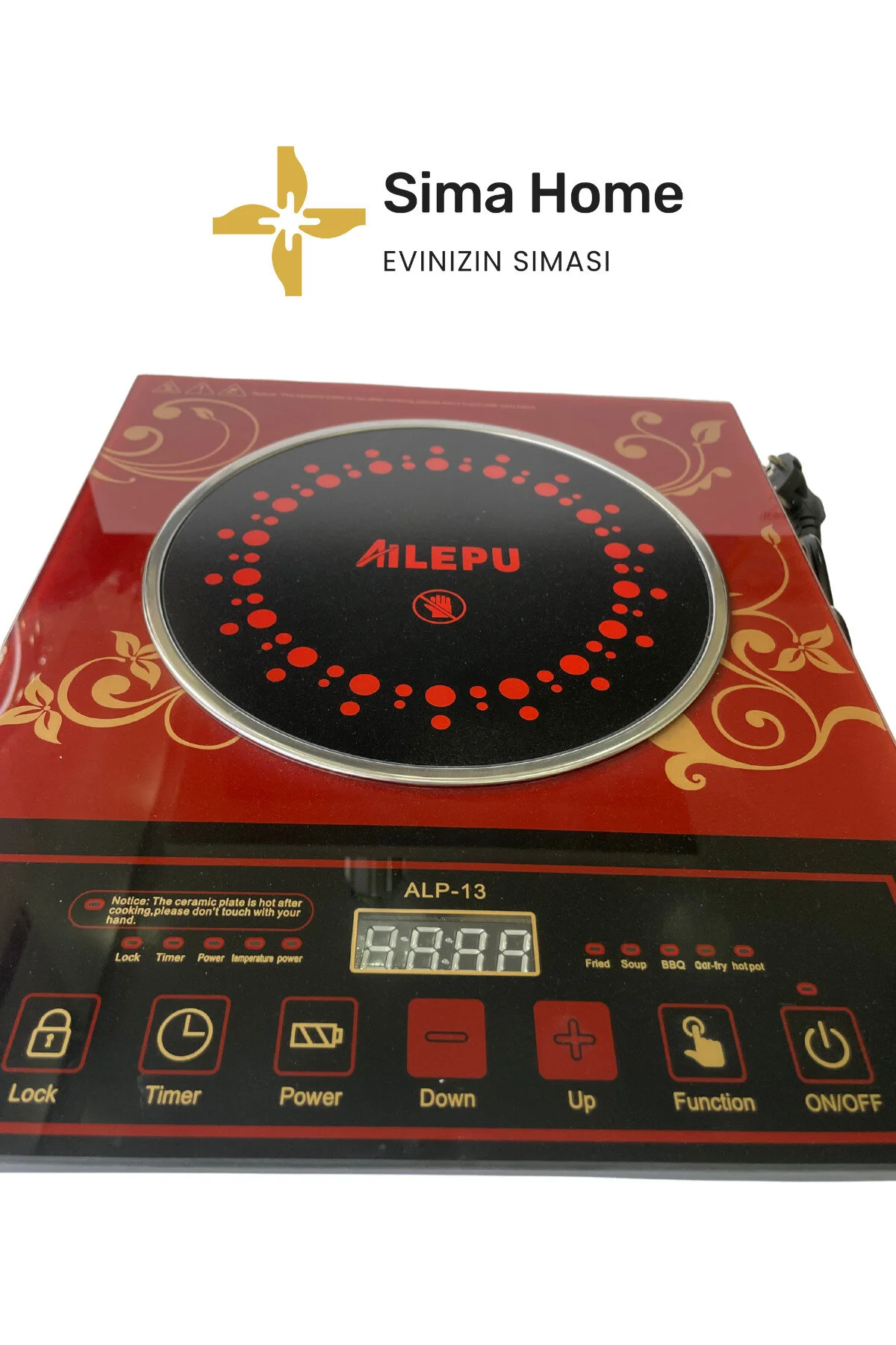 اجاق گاز برقی AILEPU ALP 13 3500W مناسب برای همه قابلمه ها مدل جدید Sima Home