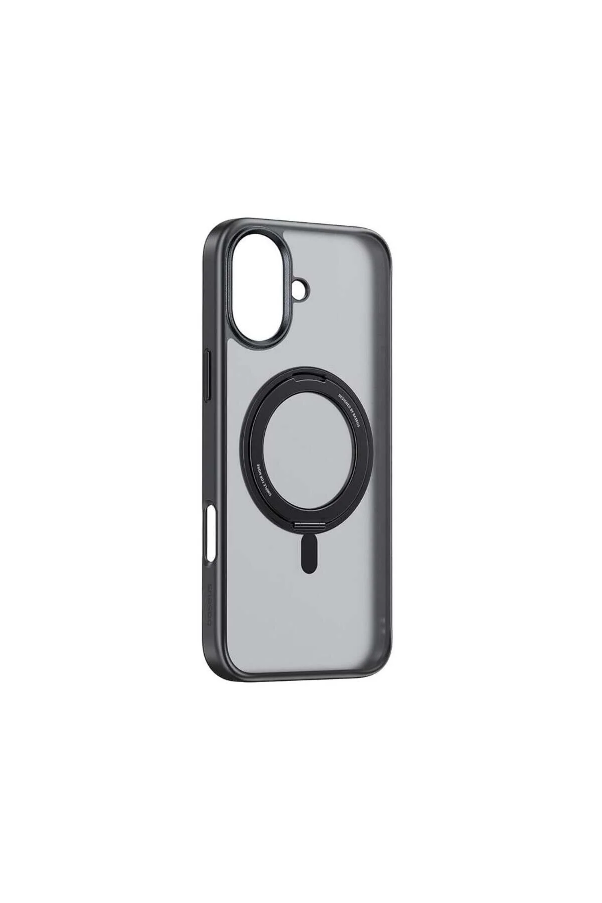کاور و قاب IP 16 PLUS SKYRING SERIES 360 تلفن مغناطیسی سیاه Baseus