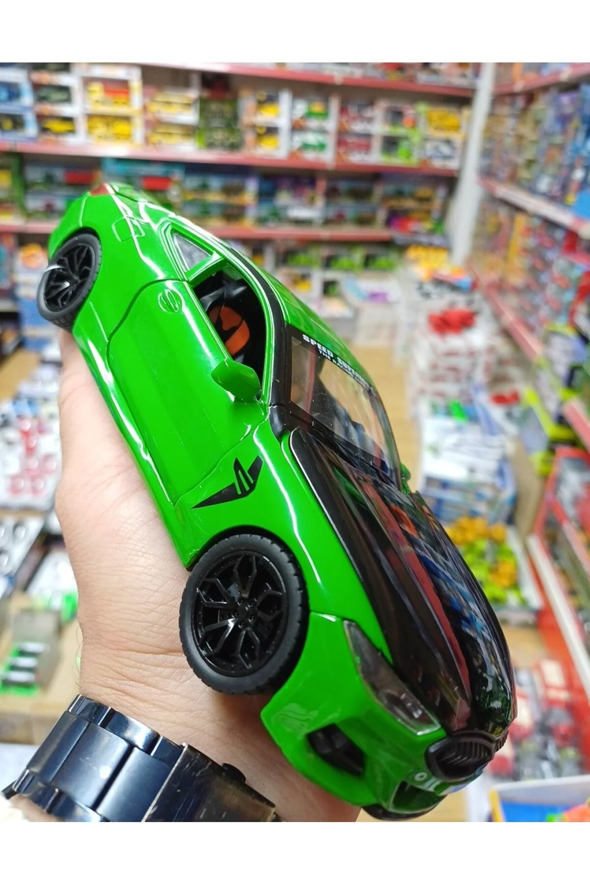 مدل خودرو BMW M8 DIECAST METAL 1 24 SCALE MODEL COLLATCES CAR STOP HOOD GREEN OPEN OYUNCAKSAHİLİ