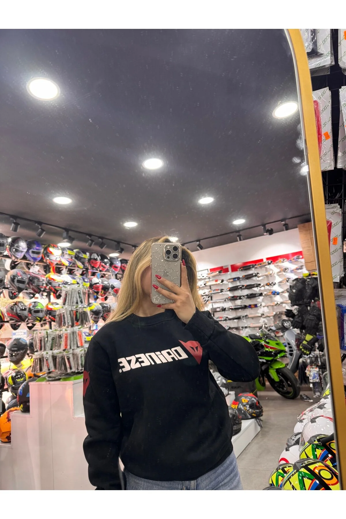 سویشرت مشکی مردانه و زنانه دوچرخه آستین بلند یاکا عرق Dainese