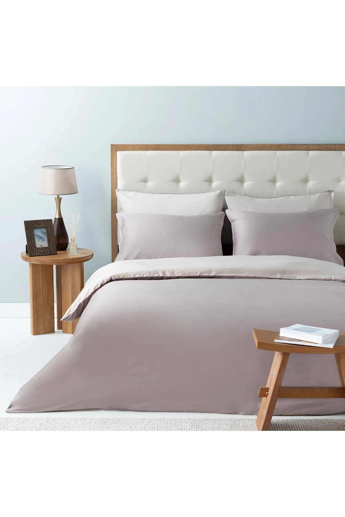 کاور لحاف خیلی بزرگ BETTIE DUVET COVER SET KING YOU 230X220 سانتی متر سنگ بژ Chakra