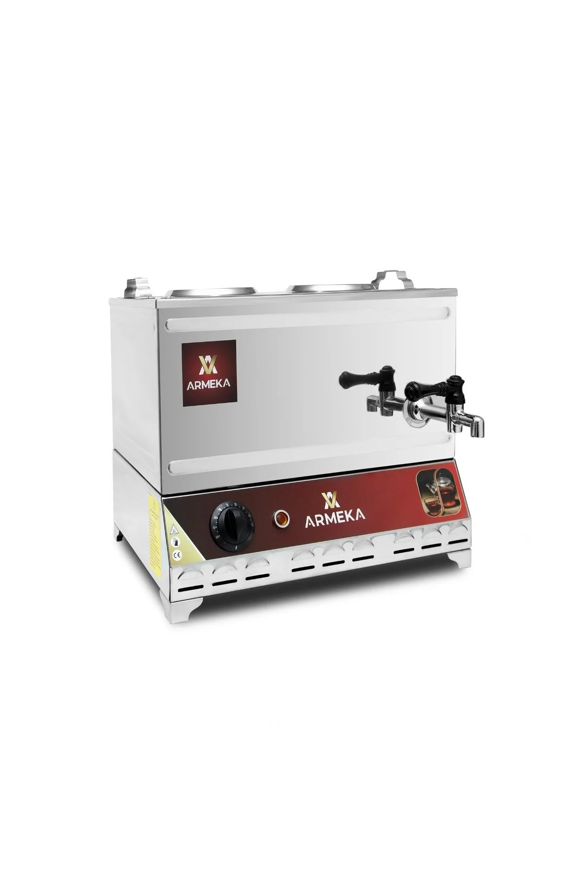 چای ساز دیگ 20 لیتری و قهوه جوش اجاق نوع صنعتی اورجینال Armeka