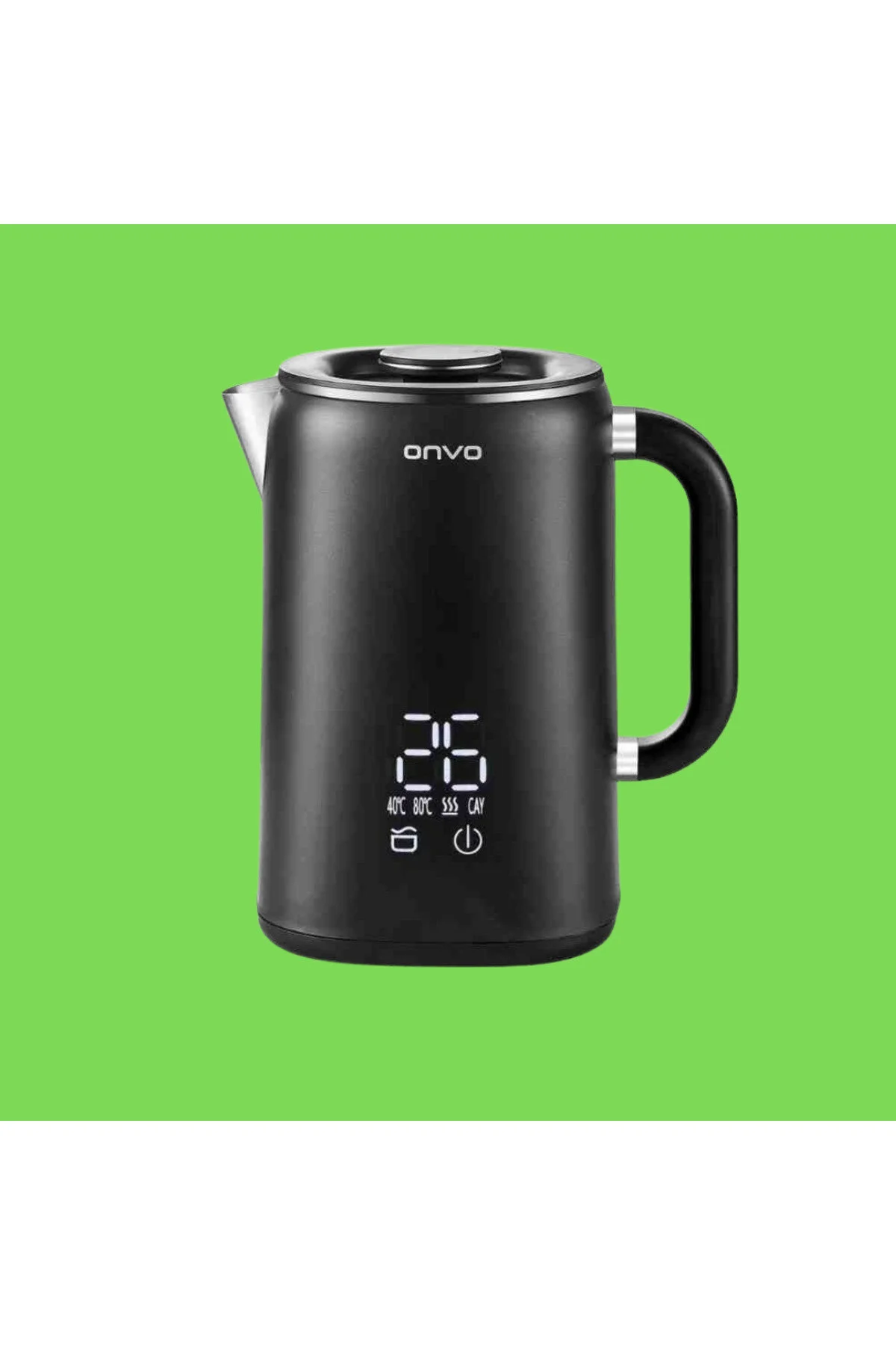 چای ساز برقی با تنظیم دما و کنترل پنل دیجیتال اورجینال ONVO