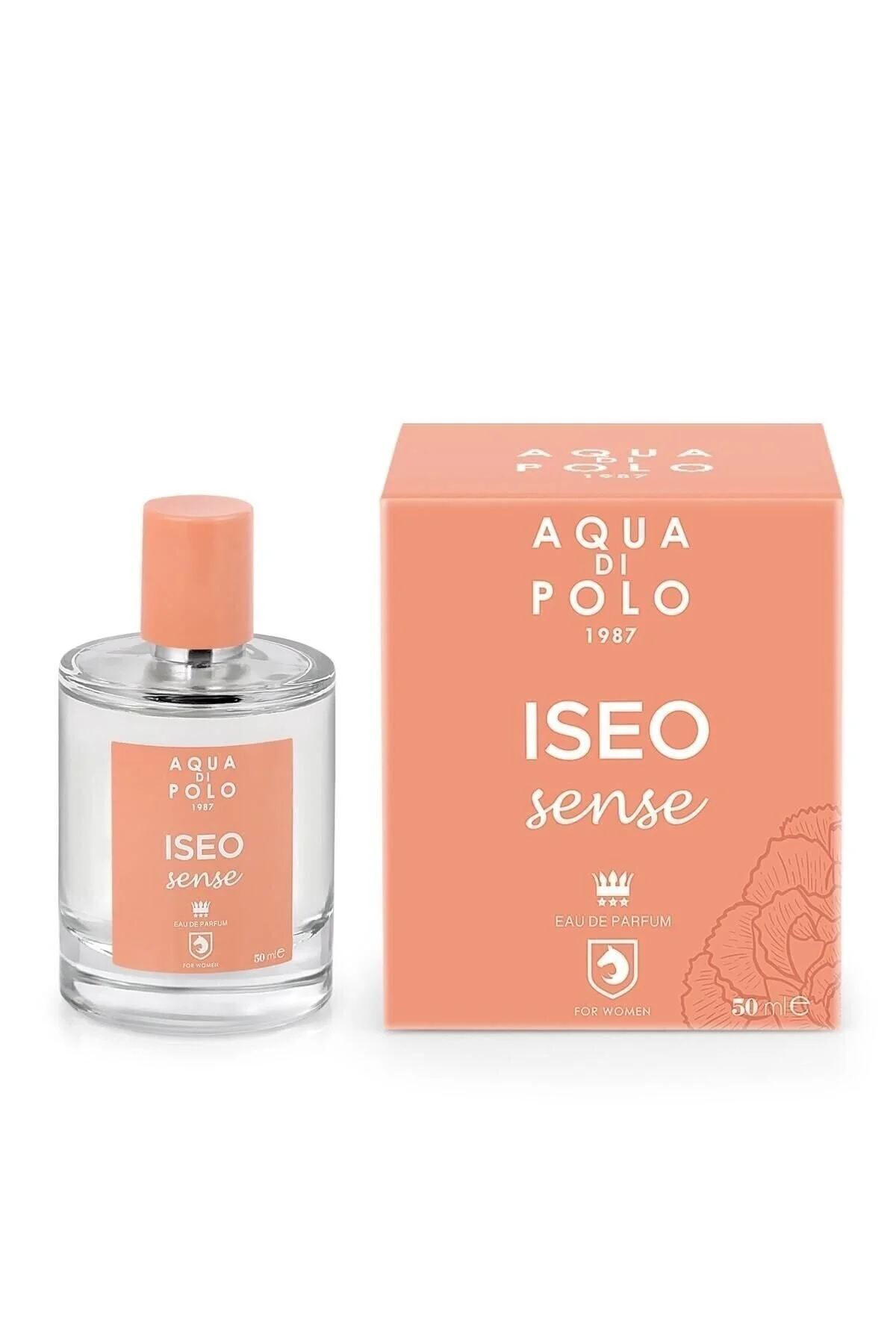 عطر زنانه ایزو سنس 50 میلی لیتر با رایحه میوه‌ای و گل‌دار اکا دی پولو ۱۹۸۷ Aqua Di Polo 1987