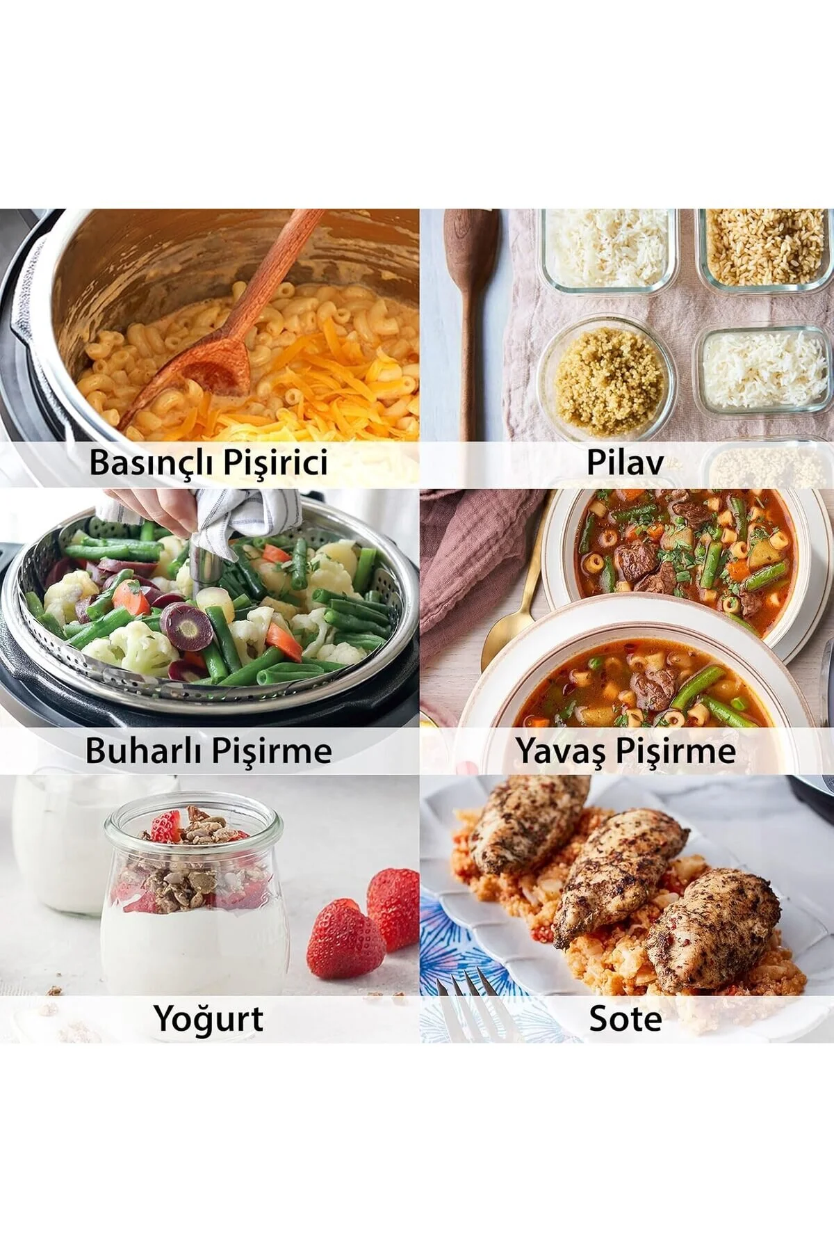 پلوپز چندکاره بخارپز INSTANT DUO MINI 7 IN 1 با قابلمه فولادی ضد زنگ 3 لیتری ماست ساز اورجینال Instant Pot