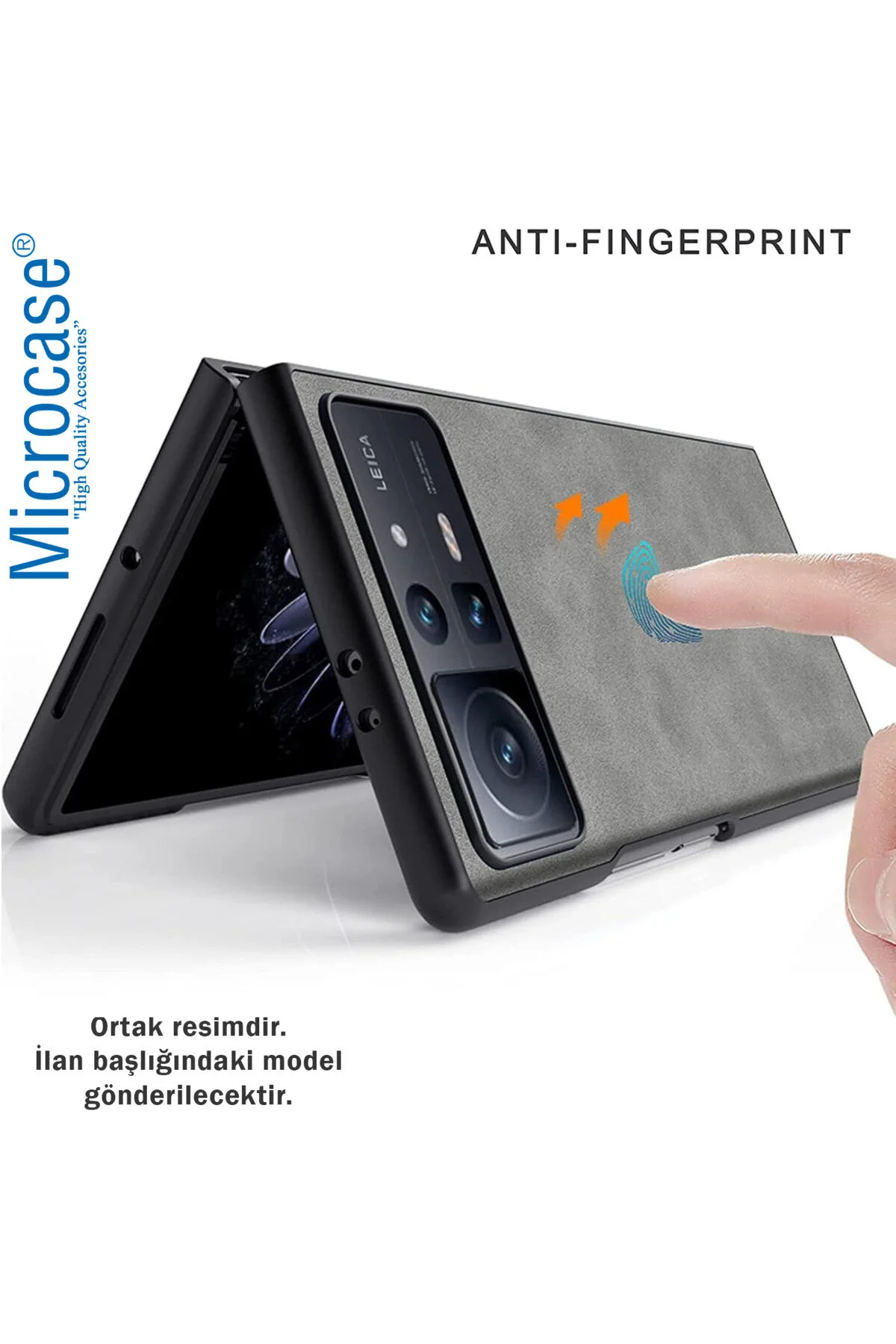 کاور و قاب TECNO PHANTOM V FOLD2 چرمی COVERED CASE Microcase