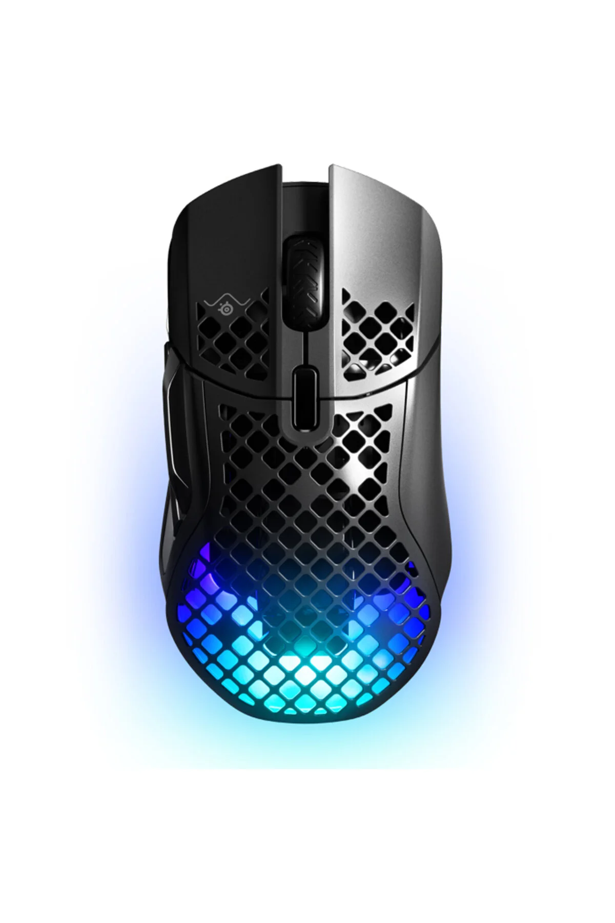 ماوس مخصوص بازی AEROX 5 بی سیم نوری 9 کلید CPI RGB سیاه پخش کننده موش SteelSeries