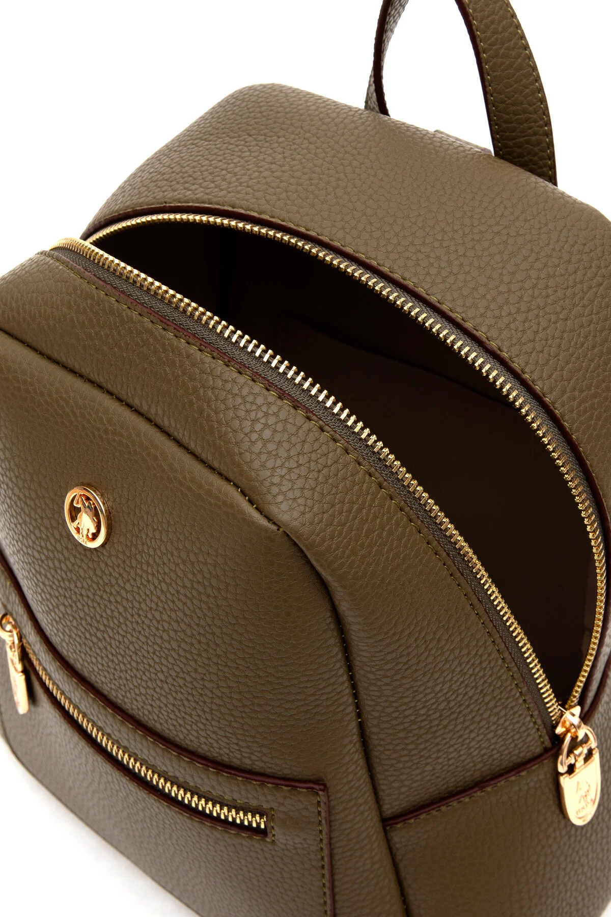 کوله‌ پشتی زنانه رنگ خاکی U.S. Polo Assn.