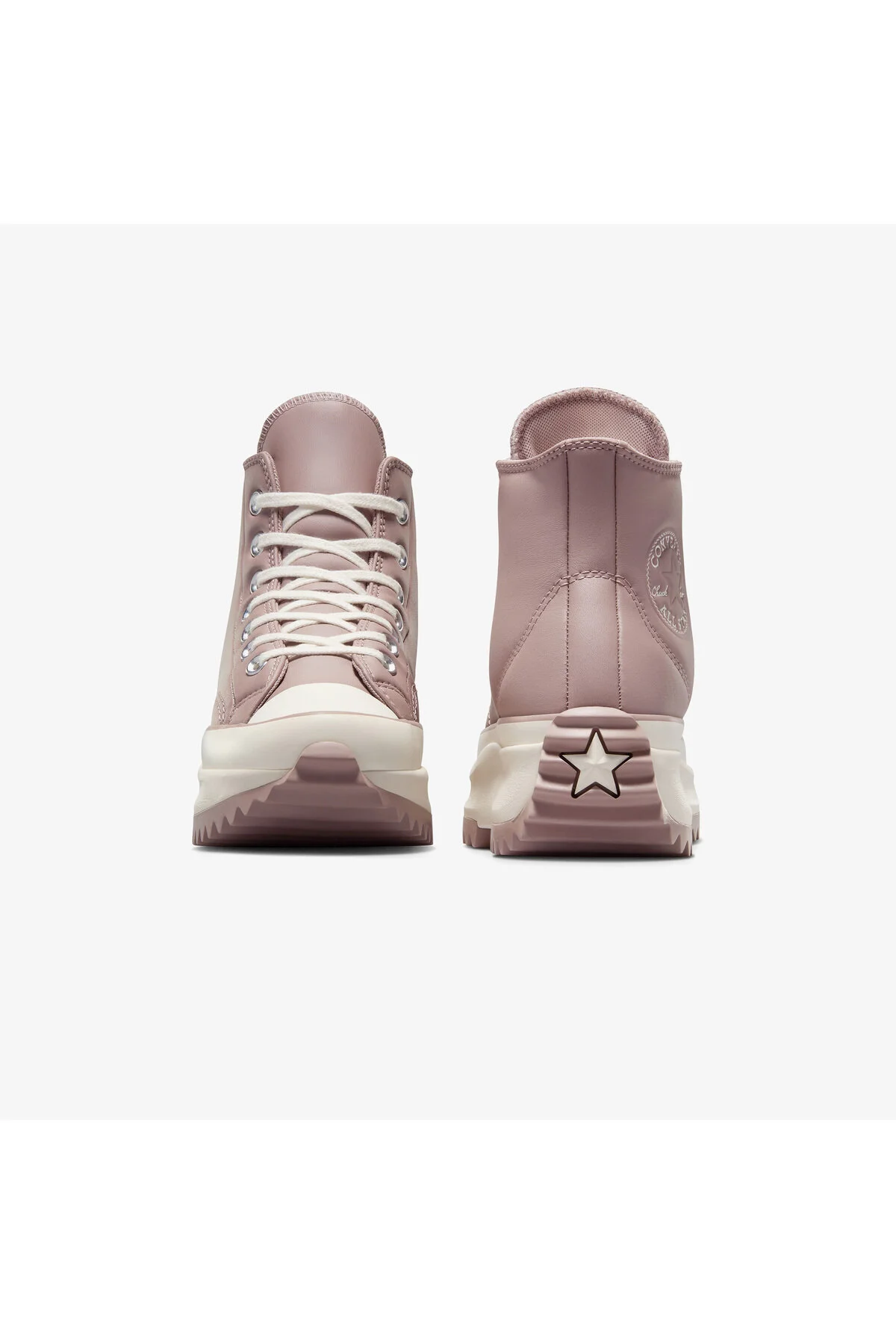 اسنیکر کفش ورزشی با پلتفرم صورتی یونیسکس RUN STAR HIKE کانورس Converse