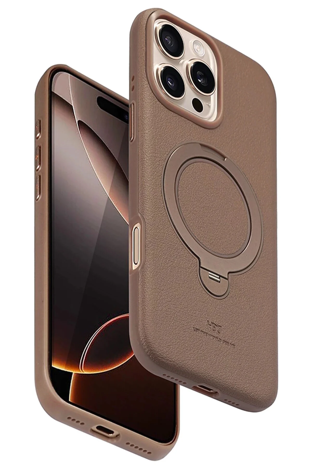 کاور و قاب IPHONE 16 PRO MAX CASE MAGSAFE COVER RINGED STAND VEAPOR CLASIC m.tk moveteck