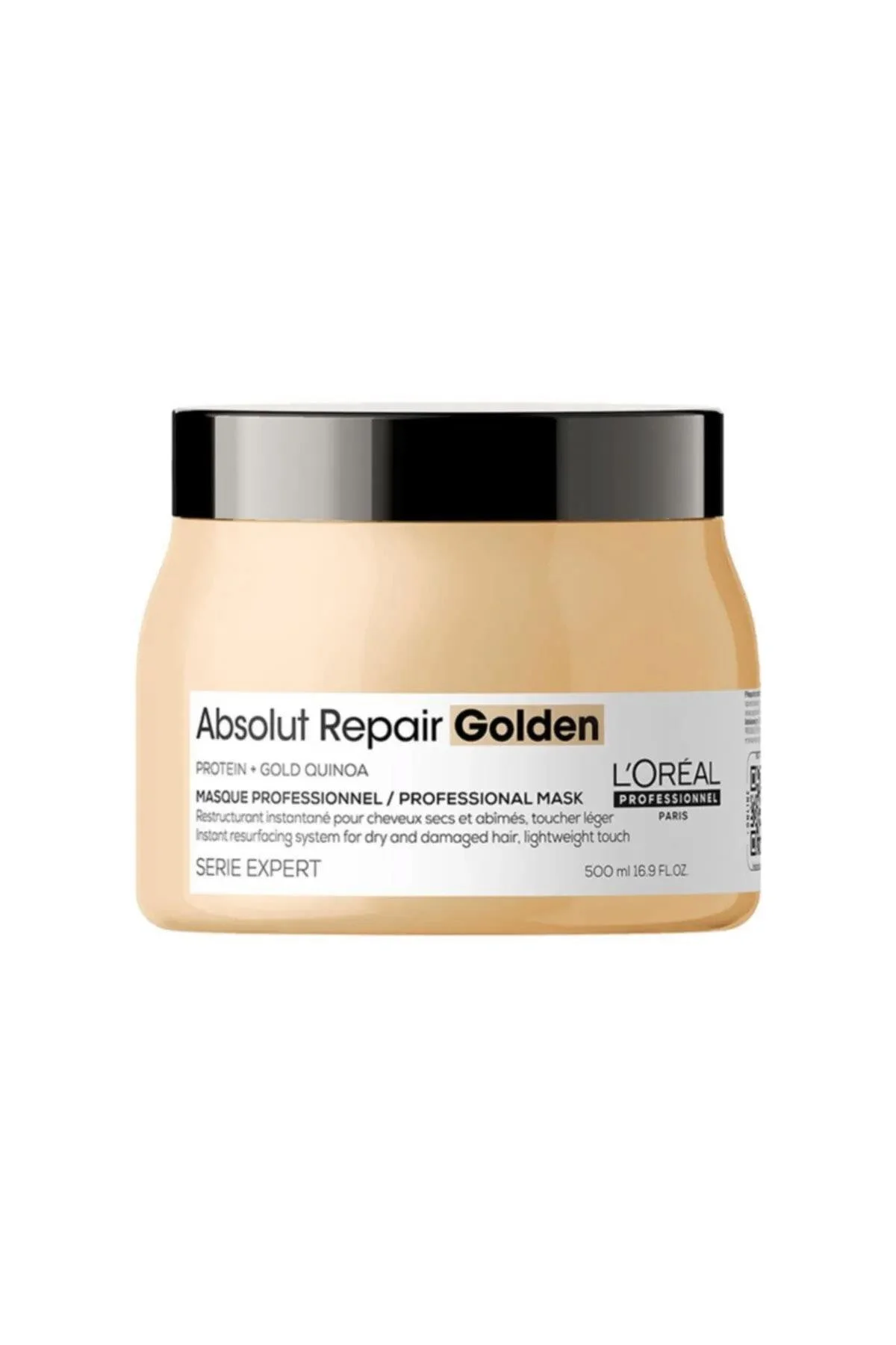 شامپو مردانه و زنانه ترمیم ABSOLUL ABSOLUT برای موهای خشک فرسوده ماسک طلا 500ML L'oreal Professionnel