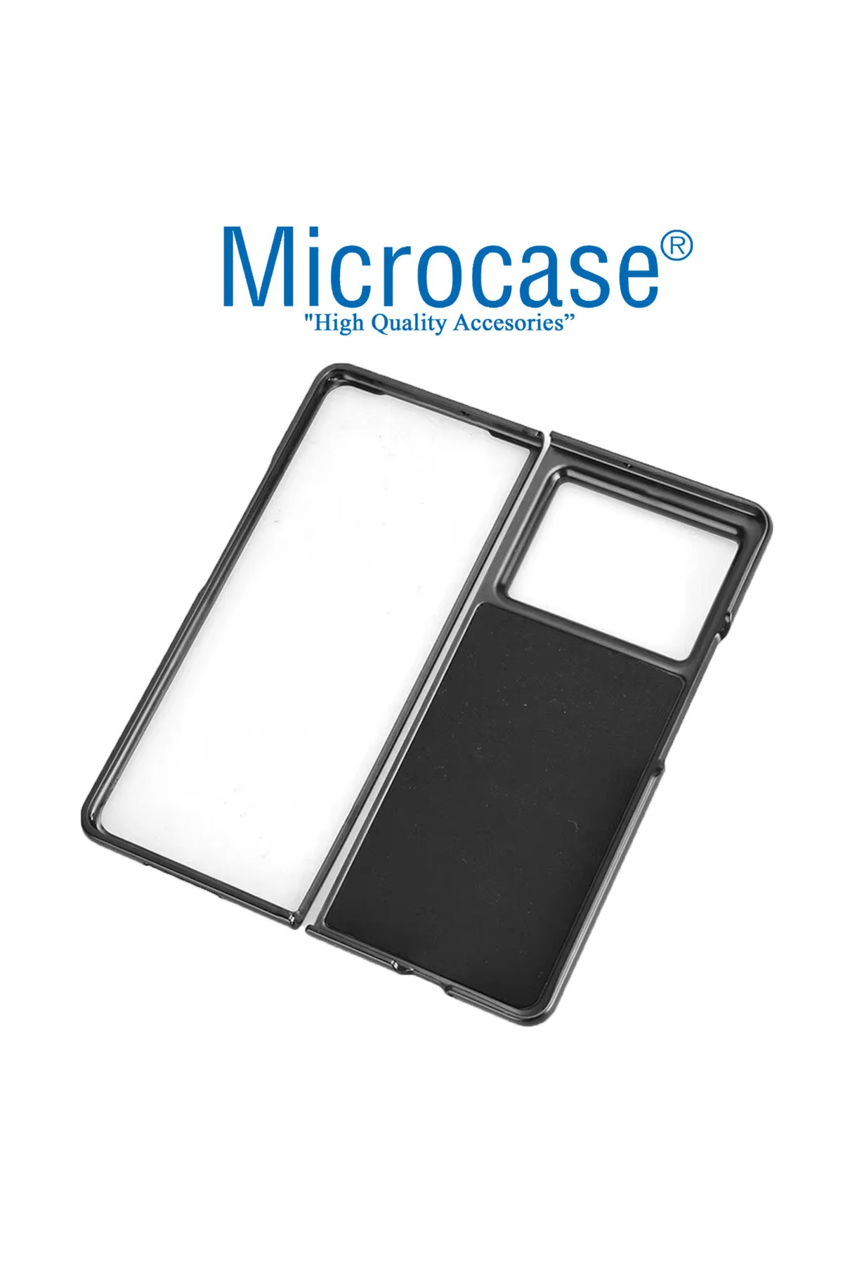 کاور و قاب کیف روکش چرمی TECNO PHANTOM V FOLD2 با نگهدارنده کارت Microcase