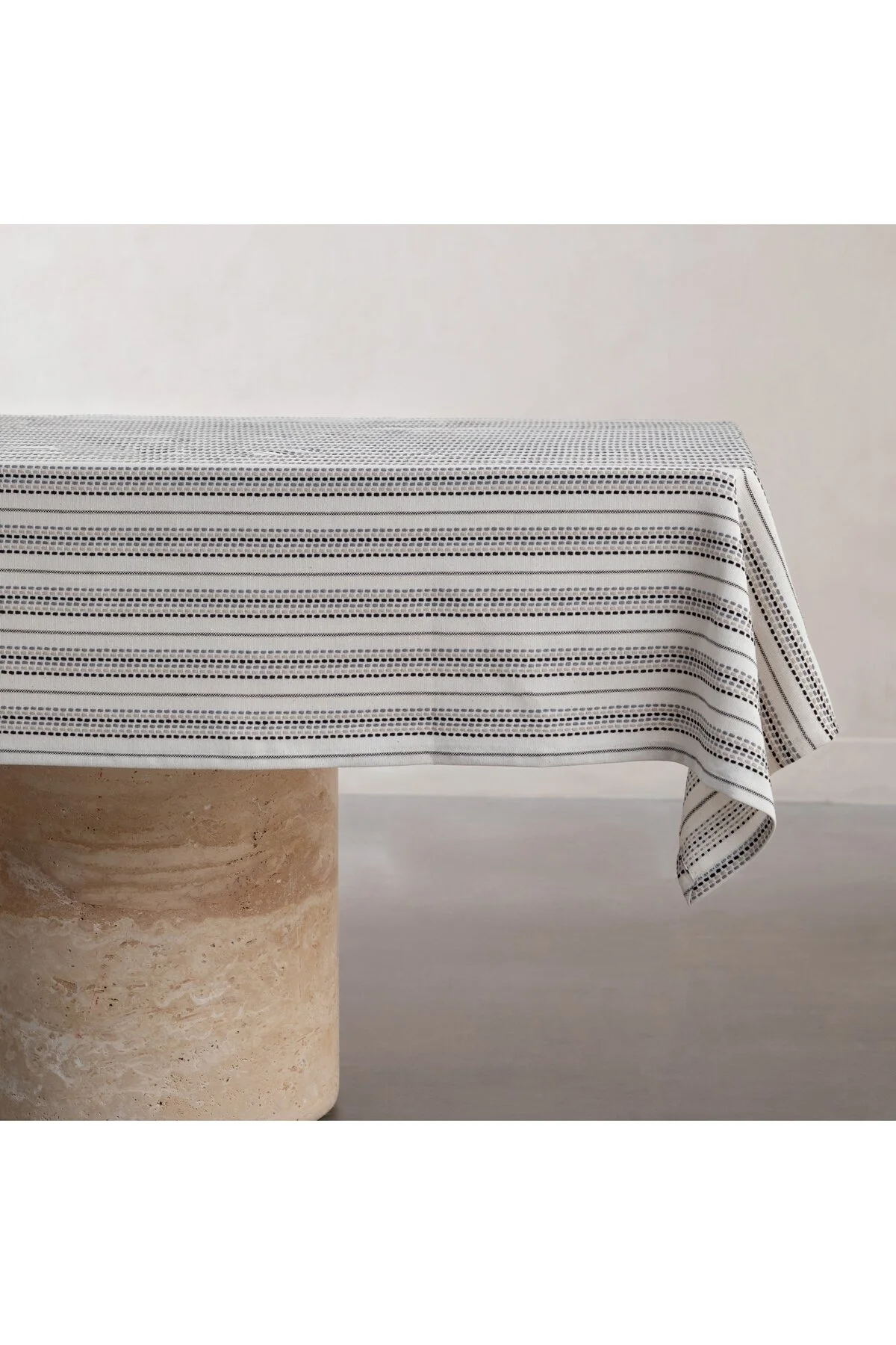 رومیزی پوشش جدول سعادت خاکستری BEJ 160X220 Mudo Concept