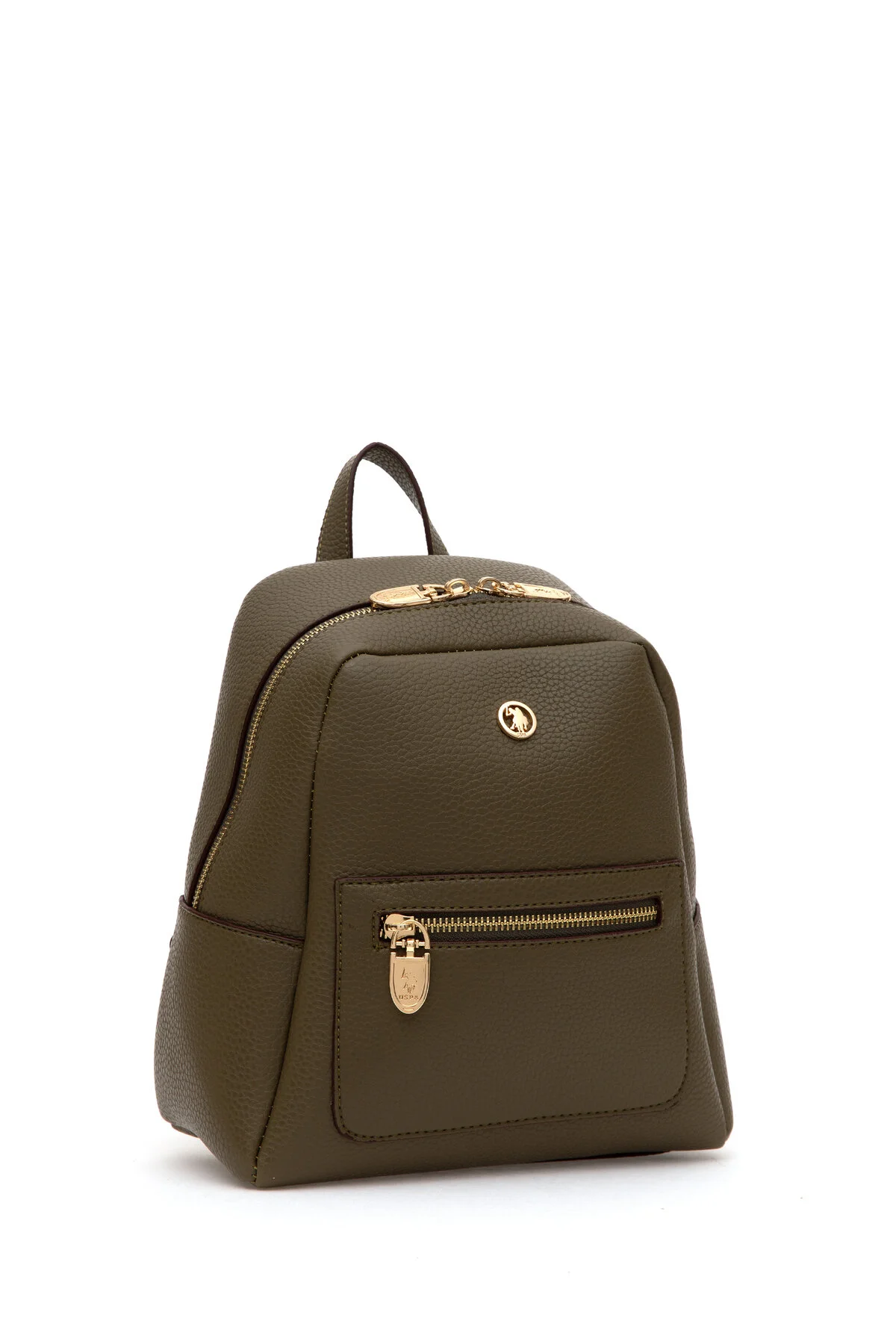 کوله‌ پشتی زنانه رنگ خاکی U.S. Polo Assn.