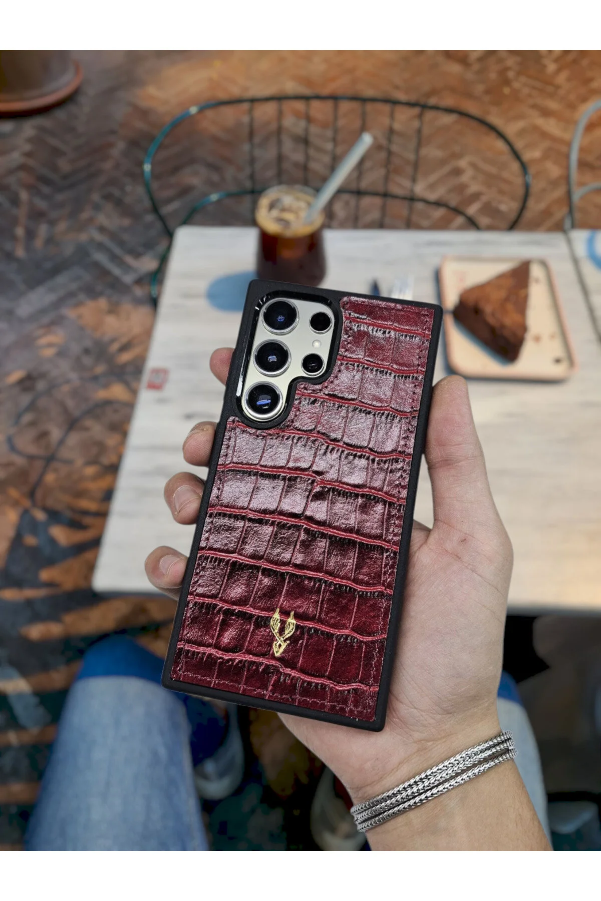 کاور و قاب گوشی چرم اصل VISSO S25 VİSSO