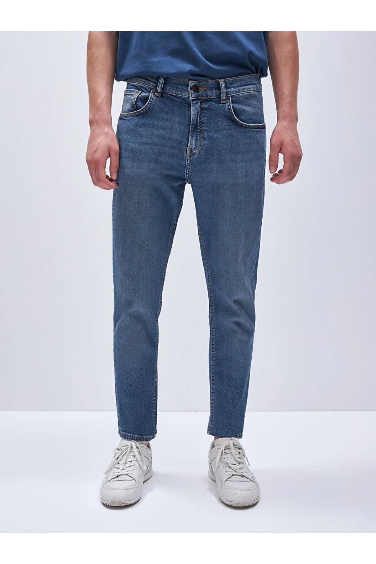 شلوار جین آبی مردانه مرد MAVI MARCELIO BALDY WASH JEAN STD  Ltb