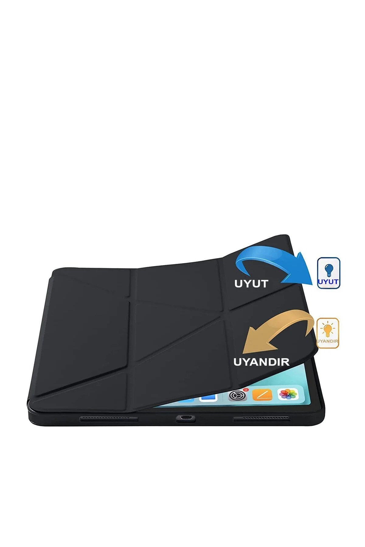 کاور تبلت کیف سازگار HONOR PAD V9 11. با پایه مجموعه موس کیبورد EHZ TEKNOLOJİ