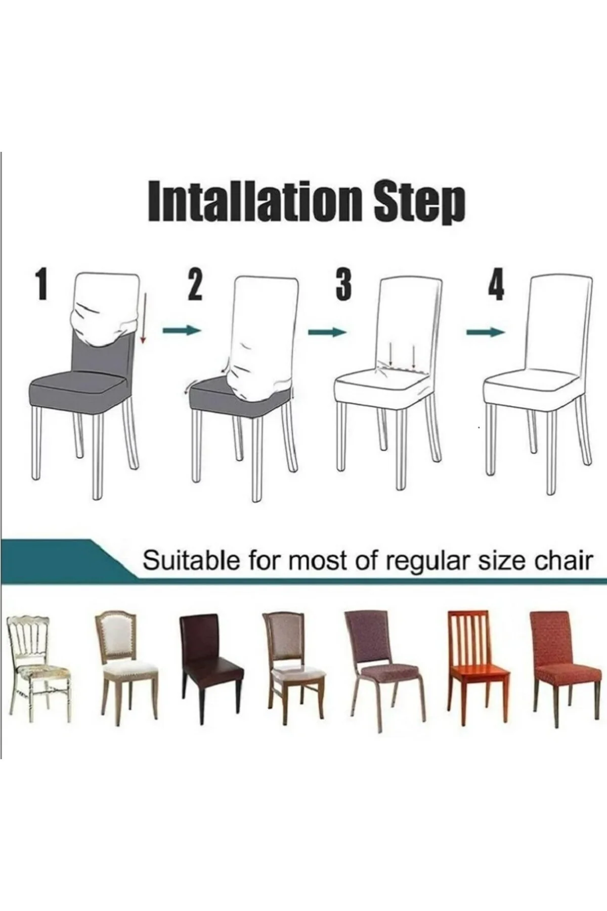 روکش صندلی خاکستری کیس لیکرال قابل انعطاف پوشش الگوی Piticare 1 قطعه  Bright Home