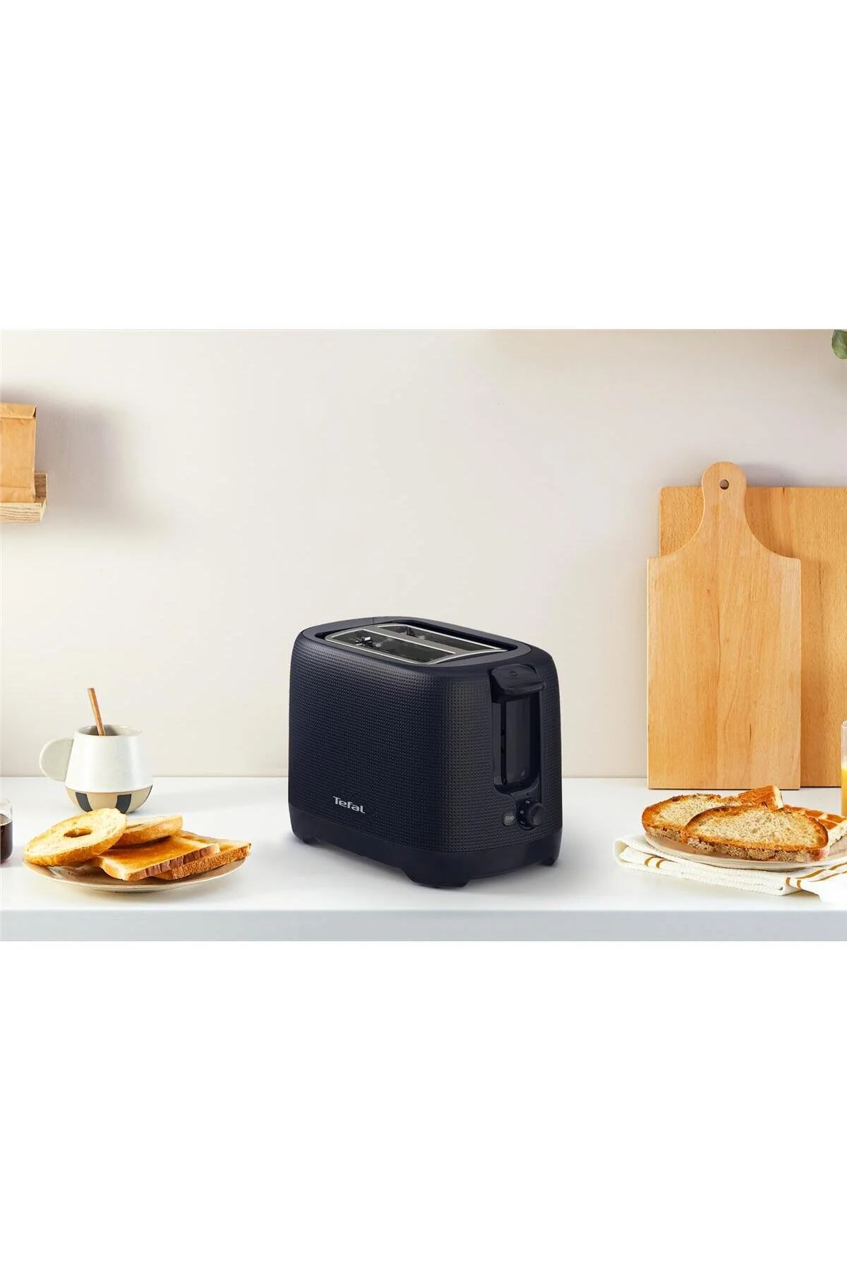 توستر MORNING 2 SLICE ظرفیت 1650 وات مشکی اورجینال TEFAL